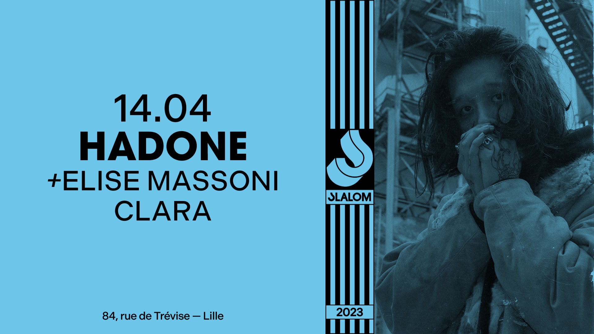 Slalom : Hadone • Elise Massoni • Clara Cover