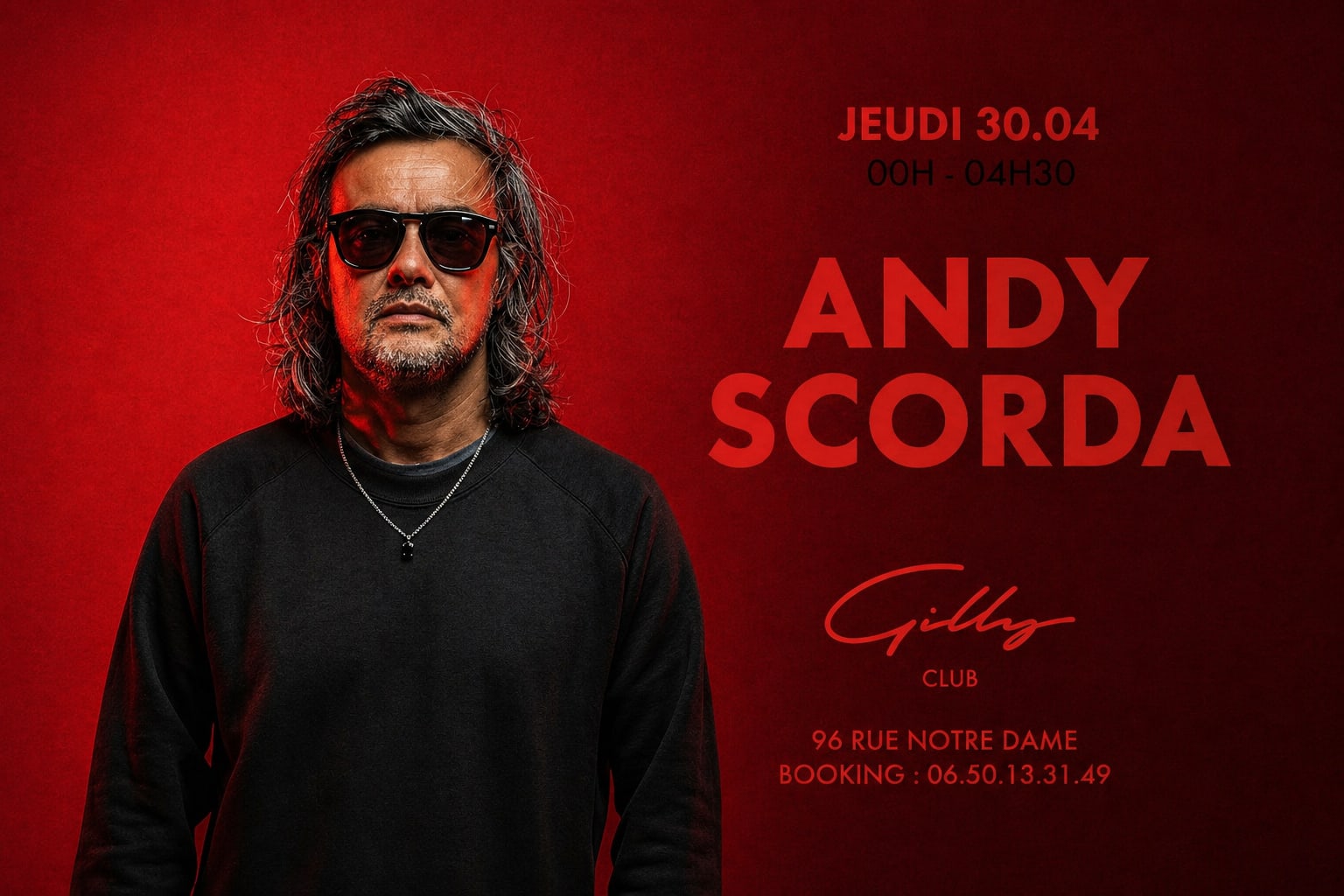 Andy Scorda X Gilly Club Cover