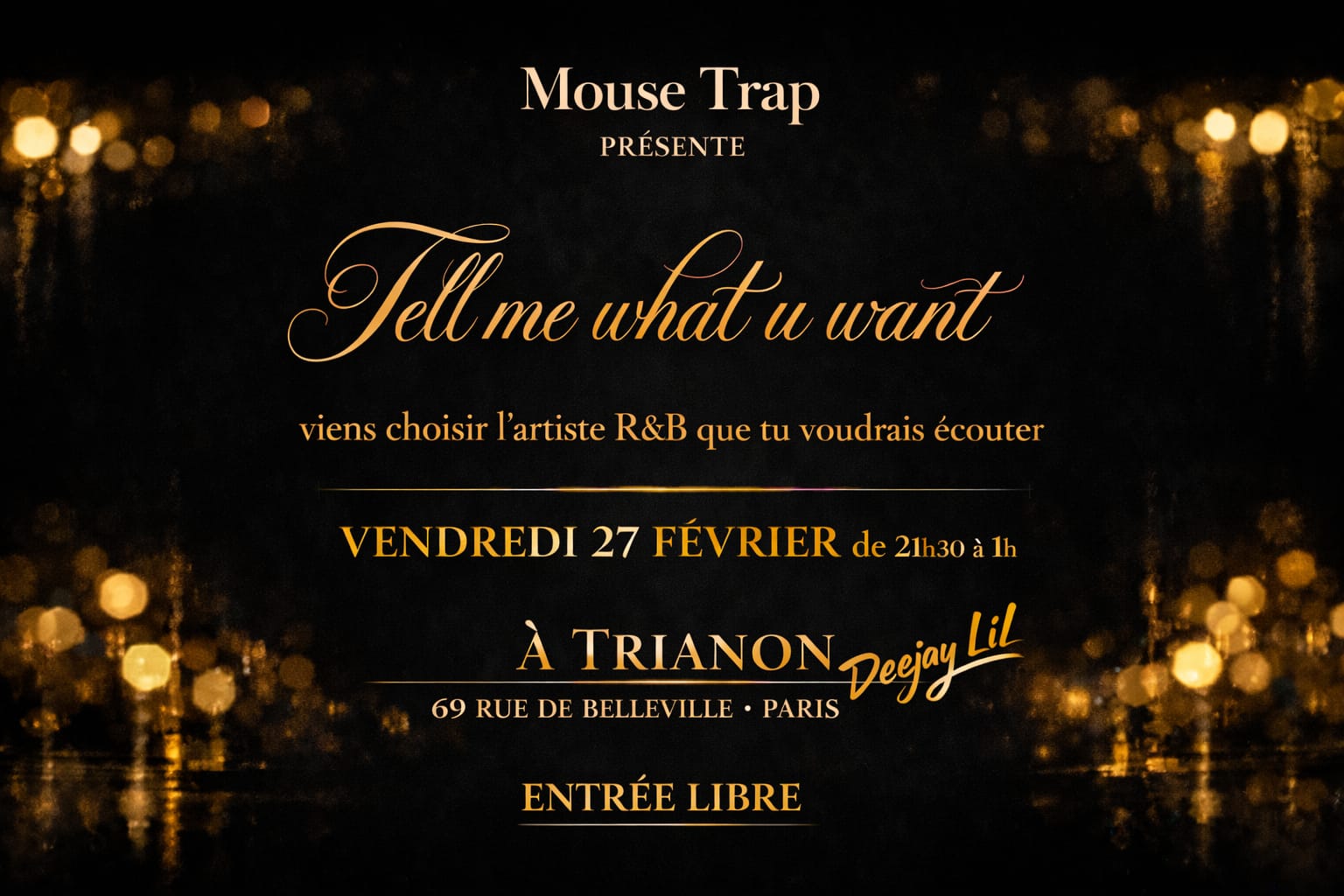 Tell Me What You Want Cover