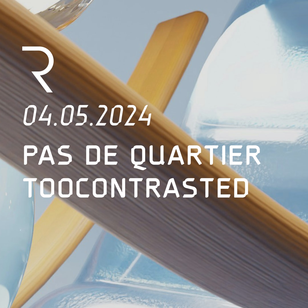 Pas De Quartier + Toocontrasted Cover