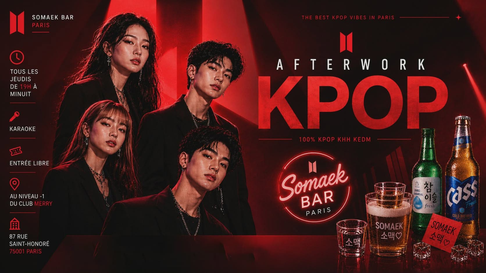 Merry Thursday - Soirée K-Pop Cover