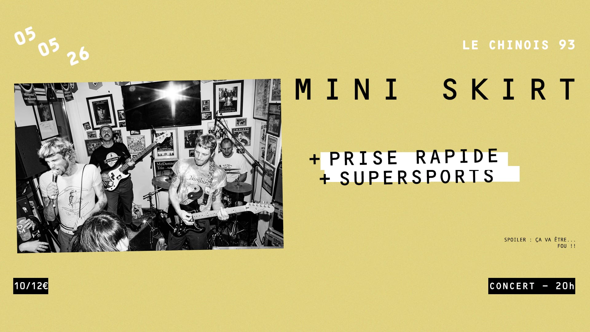 Mini Skirt (Au) + Prise Rapide + Supersports Cover