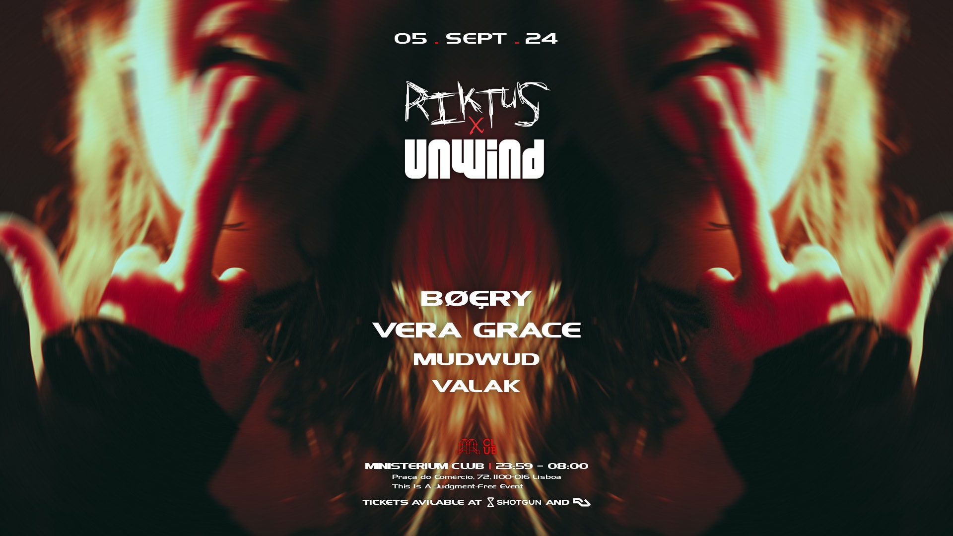 Riktus X Unwind With Bøery And Vera Grace Cover