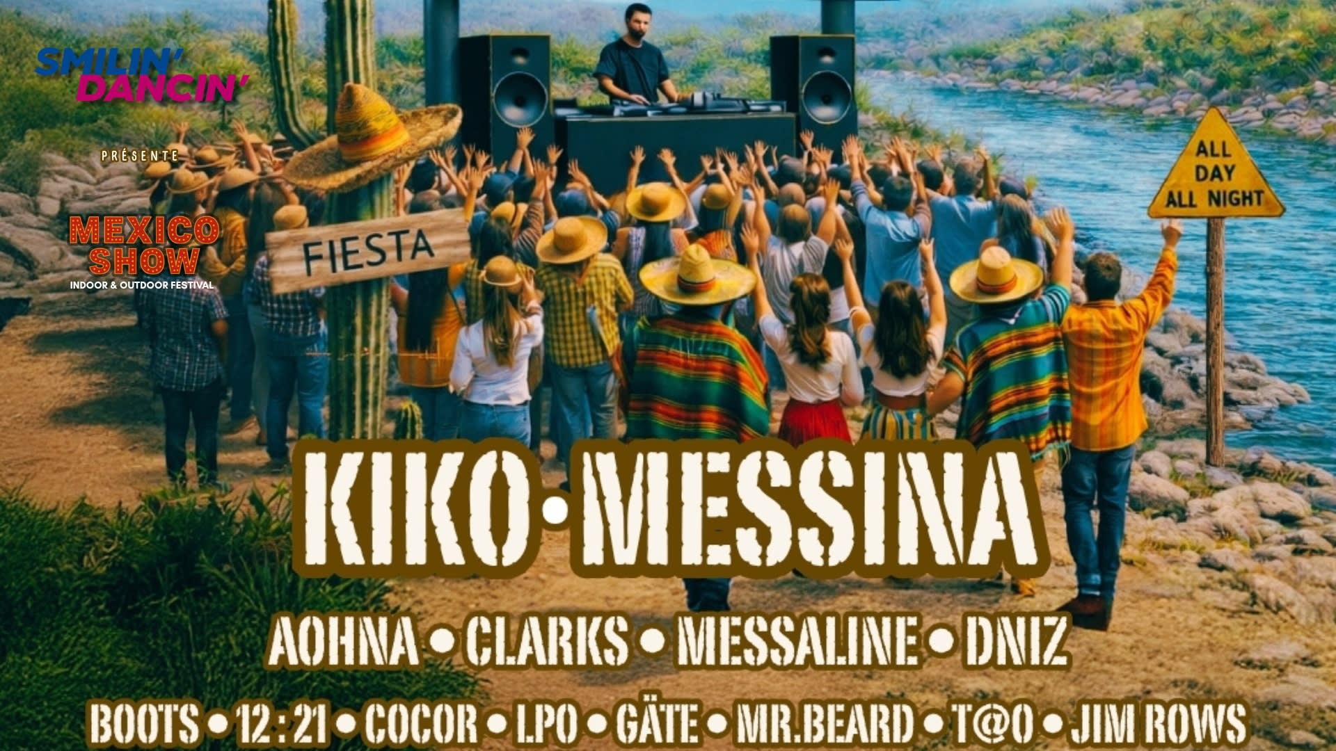 Smilin' Dancin' Présente Mexico Show Cover