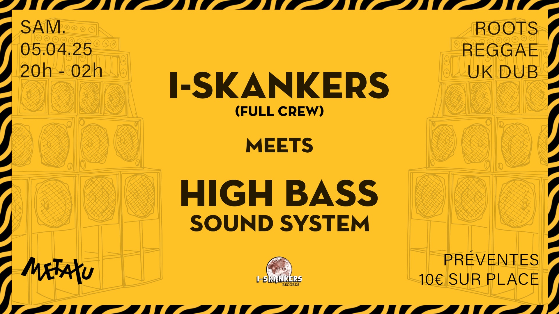 I Skankers X High Bass Sound System Cover