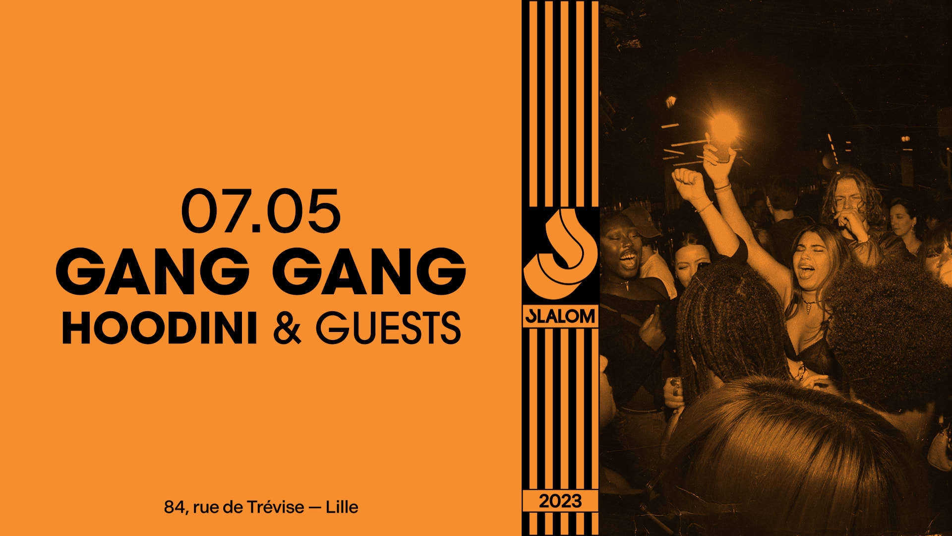 Slalom : Gang Gang — Hoodini Cover