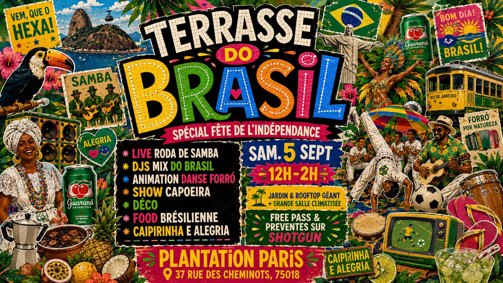 Terrasse Do Brasil – Spécial Fête De L’Indépendance 🇧🇷 Cover