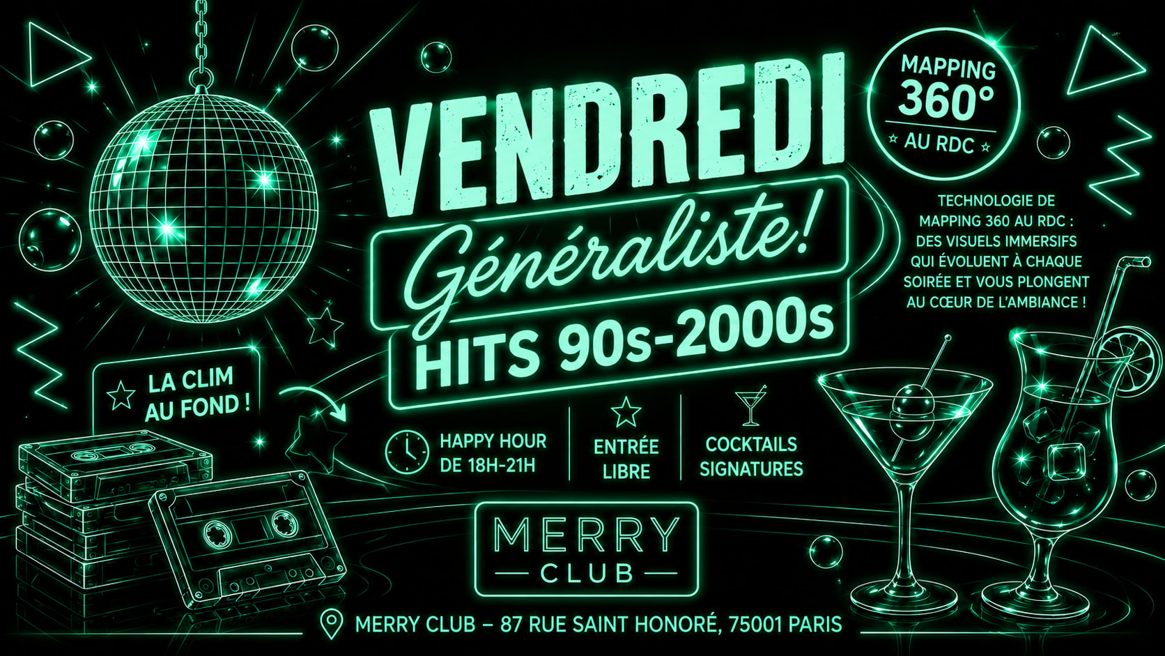 Merry Friday - Rock Hits 90s-2000 Cover