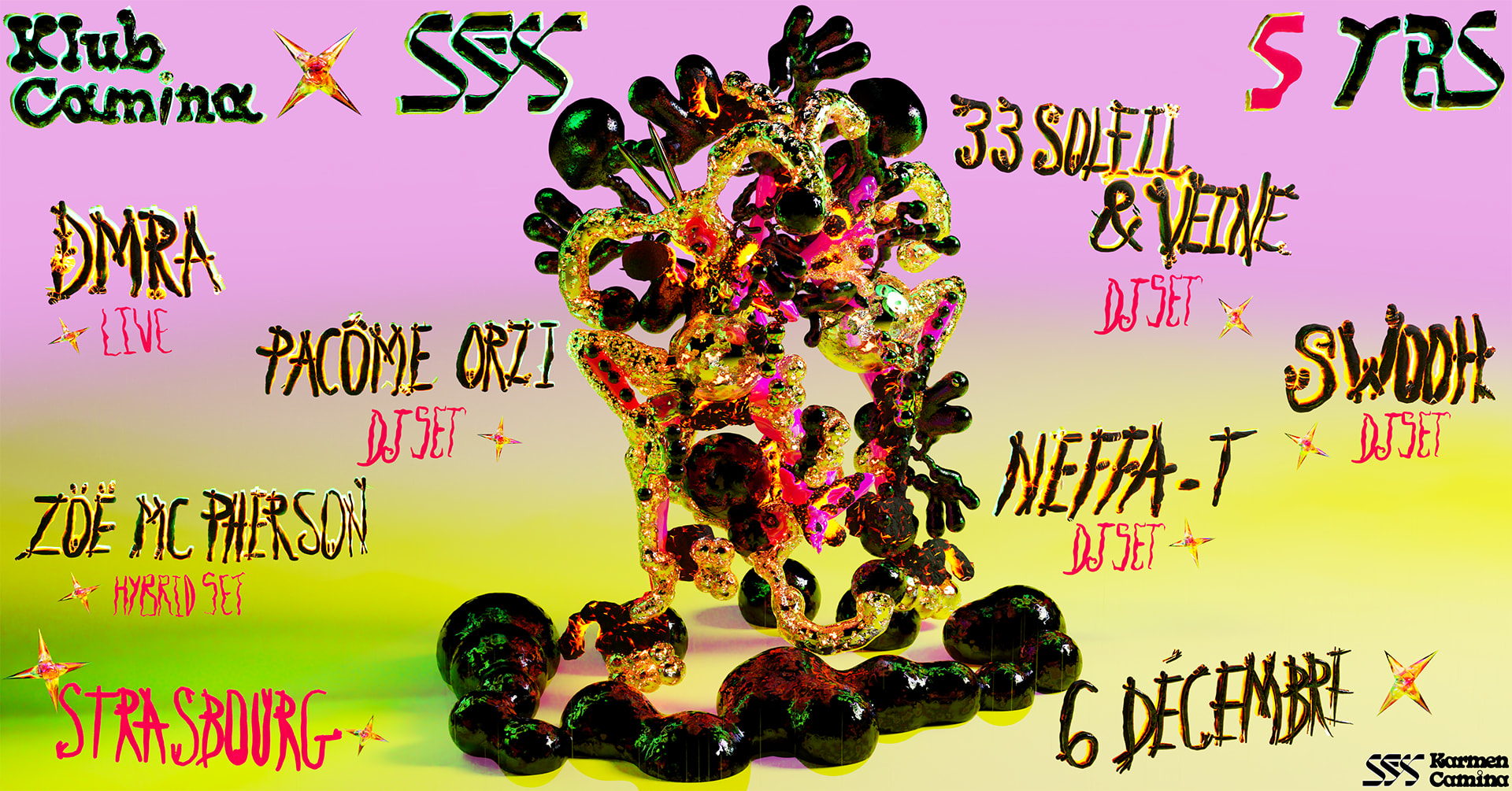 Klub Camina Sfx 5y [Dmra, Neffa-T, Swooh, Zoë MC Pherson &+] Cover