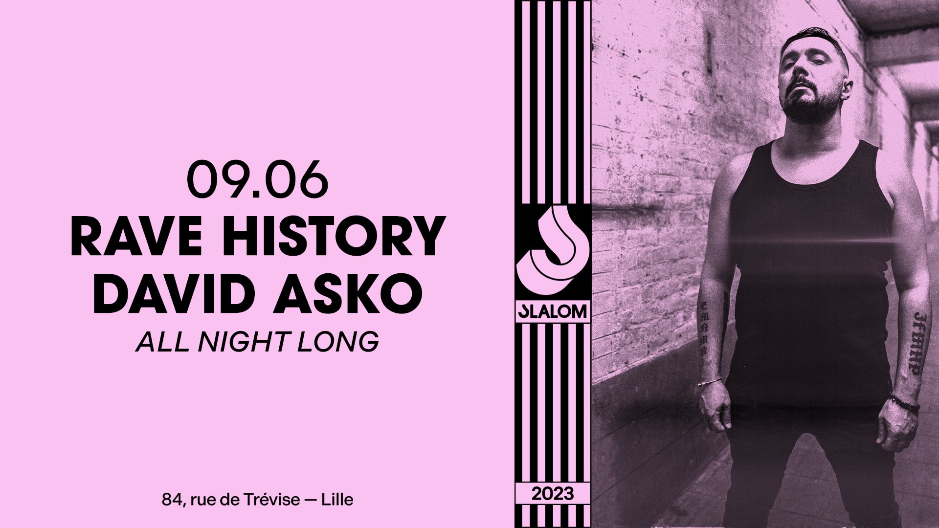 Slalom : Rave History — David Asko (All Night Long) Cover
