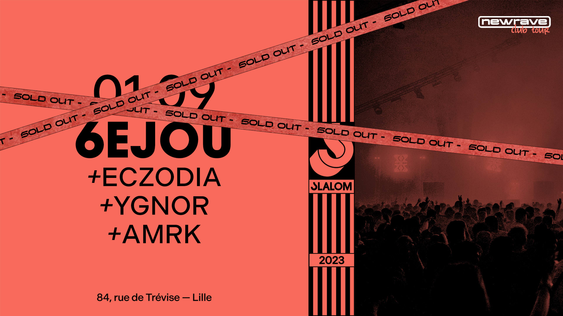 Slalom : Newrave — 6ejou • Eczodia • Ygnor • Amrk [Sold Out] Cover
