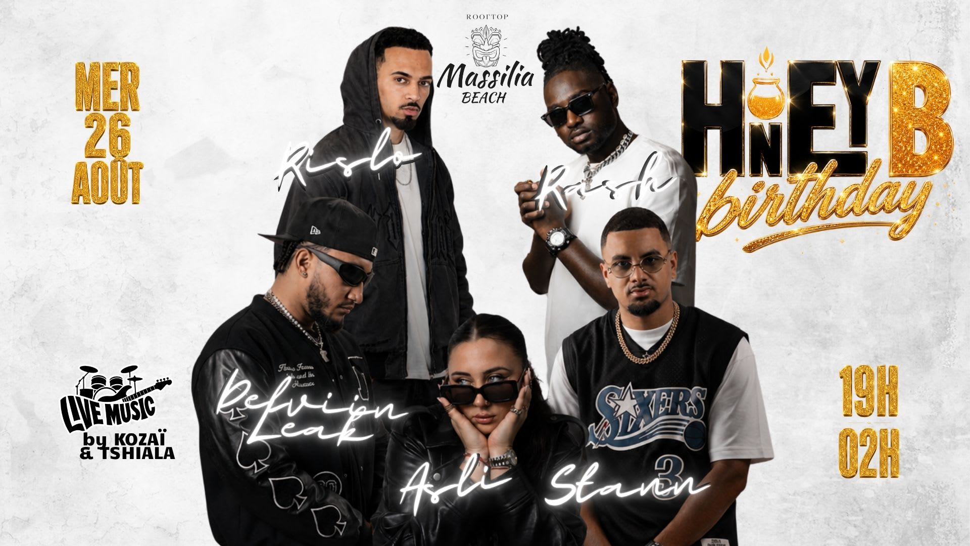 Honey B X Massilia B - 1 Year 🐝 Cover