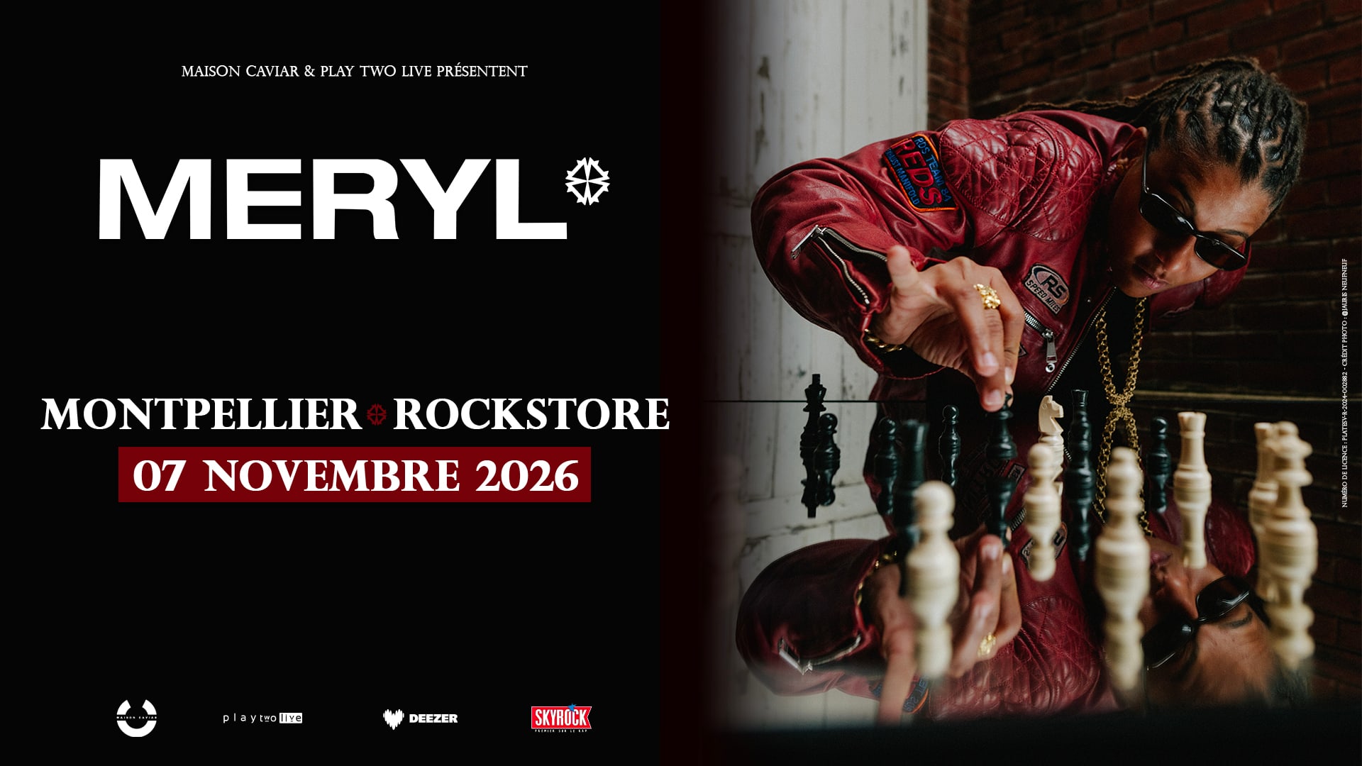 Meryl +1ère Partie - Rockstore, Montpellier Cover