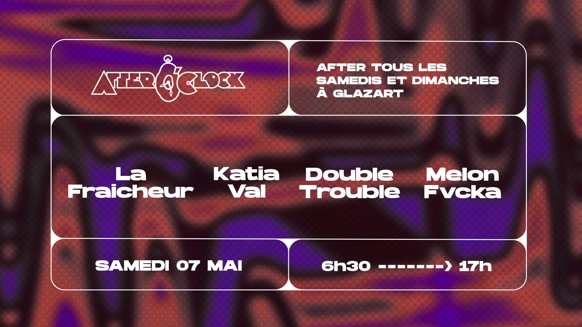 After O'clock : Double Trouble, La Fraicheur, Katia Val, Melon Fvcka Cover
