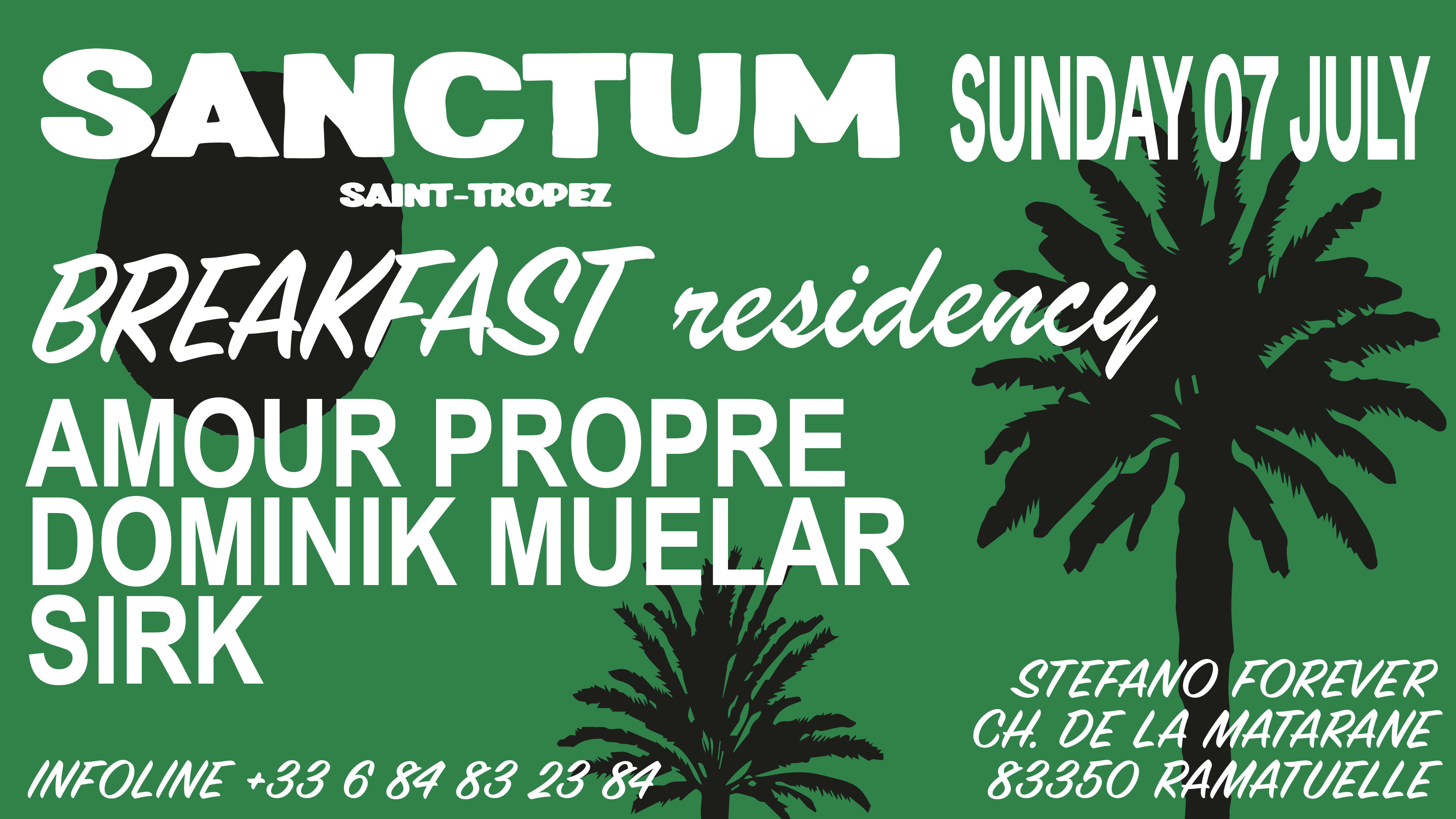 Sanctum Club: Breakfast Residency W/ Amour Propre, Sirk ... Cover
