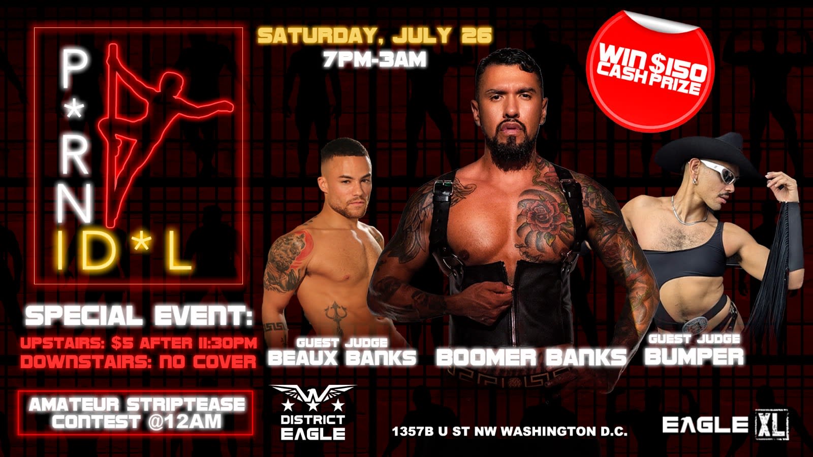 P*Rn Id*L With Boomer Banks, Beaux Banks, & Bumper Cover