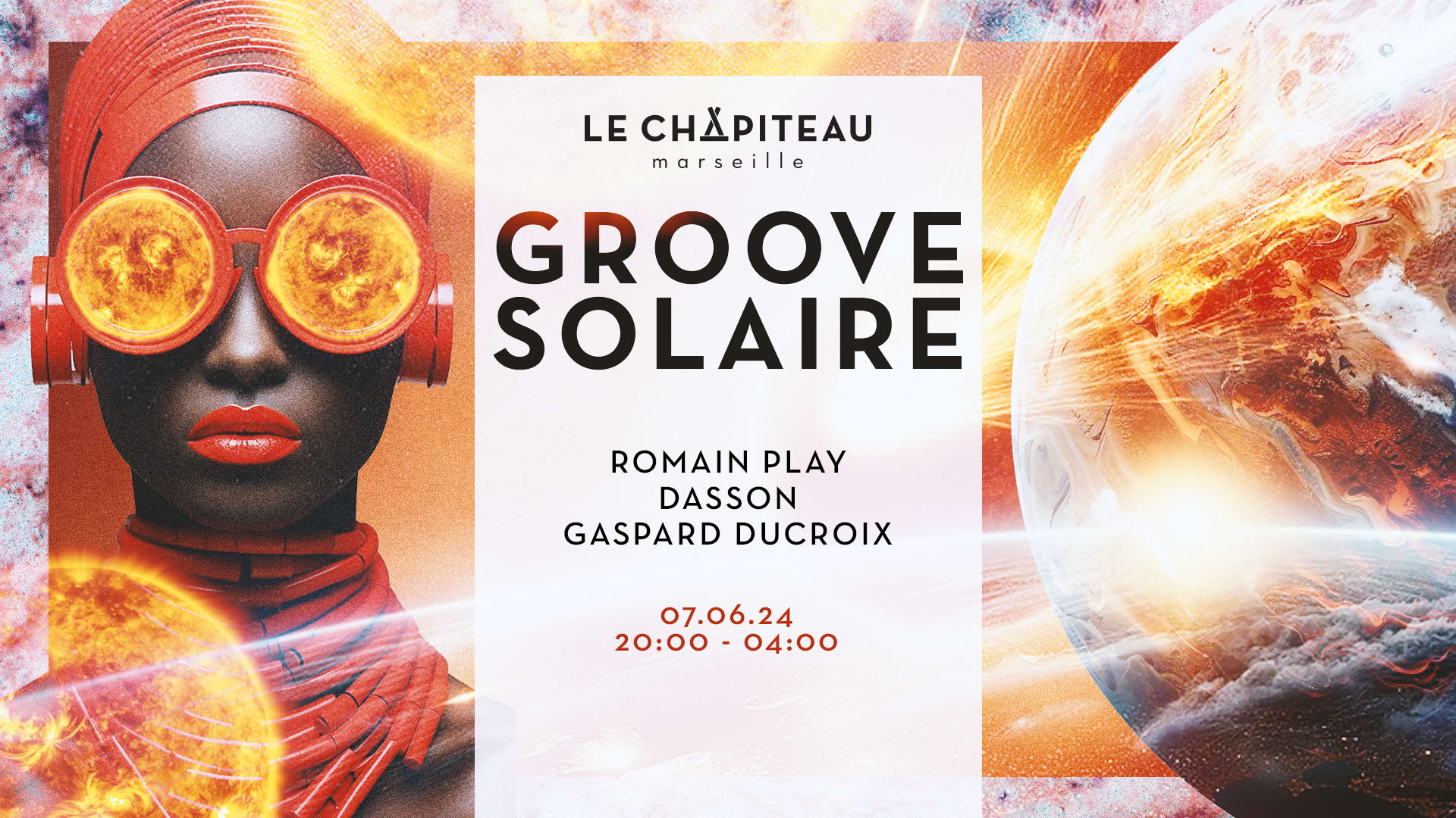Groove Solaire W/ Romain Play, Gaspard Ducroix & Dasson Cover