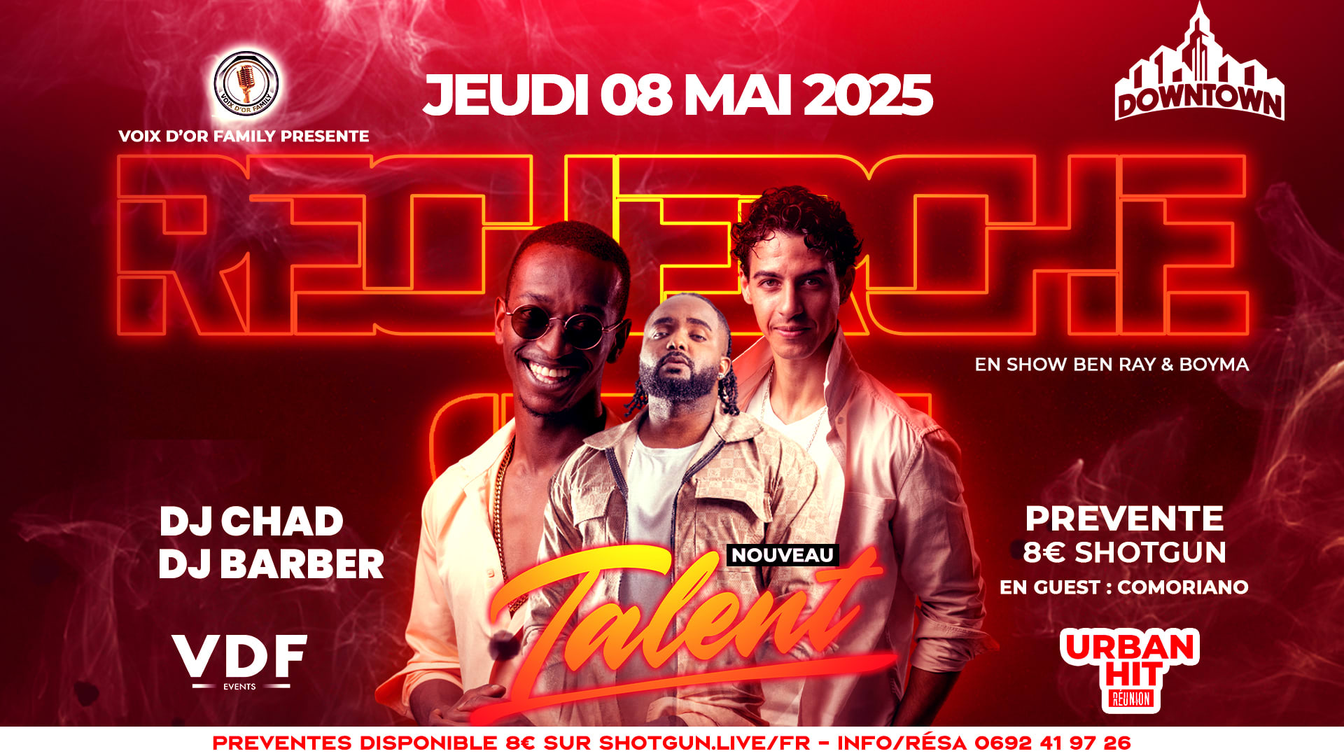 Recherche Nouveau Talent By Voix D'or Family Et Urban Hit Cover