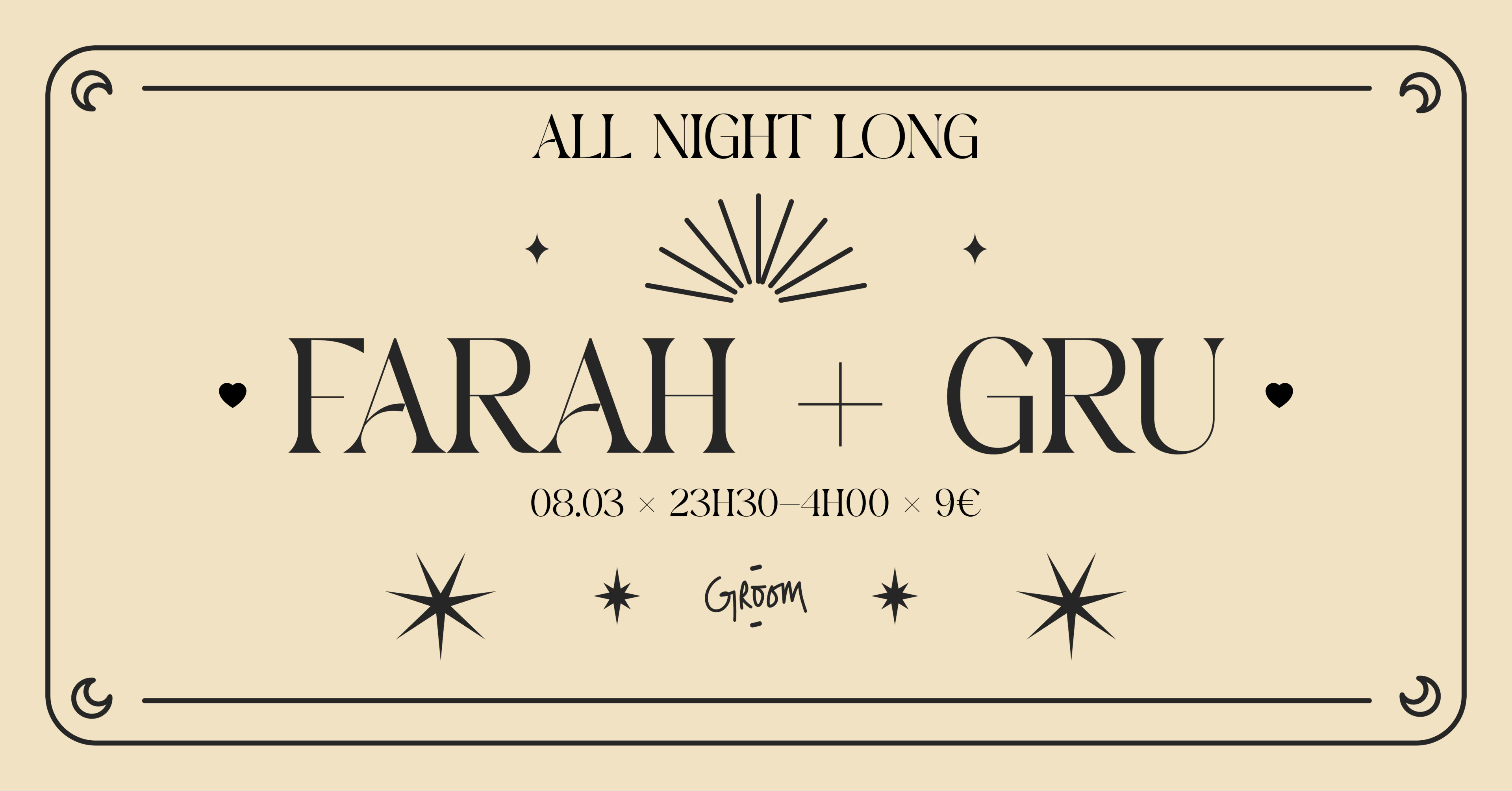 All Night Long : Farah & Gru Cover