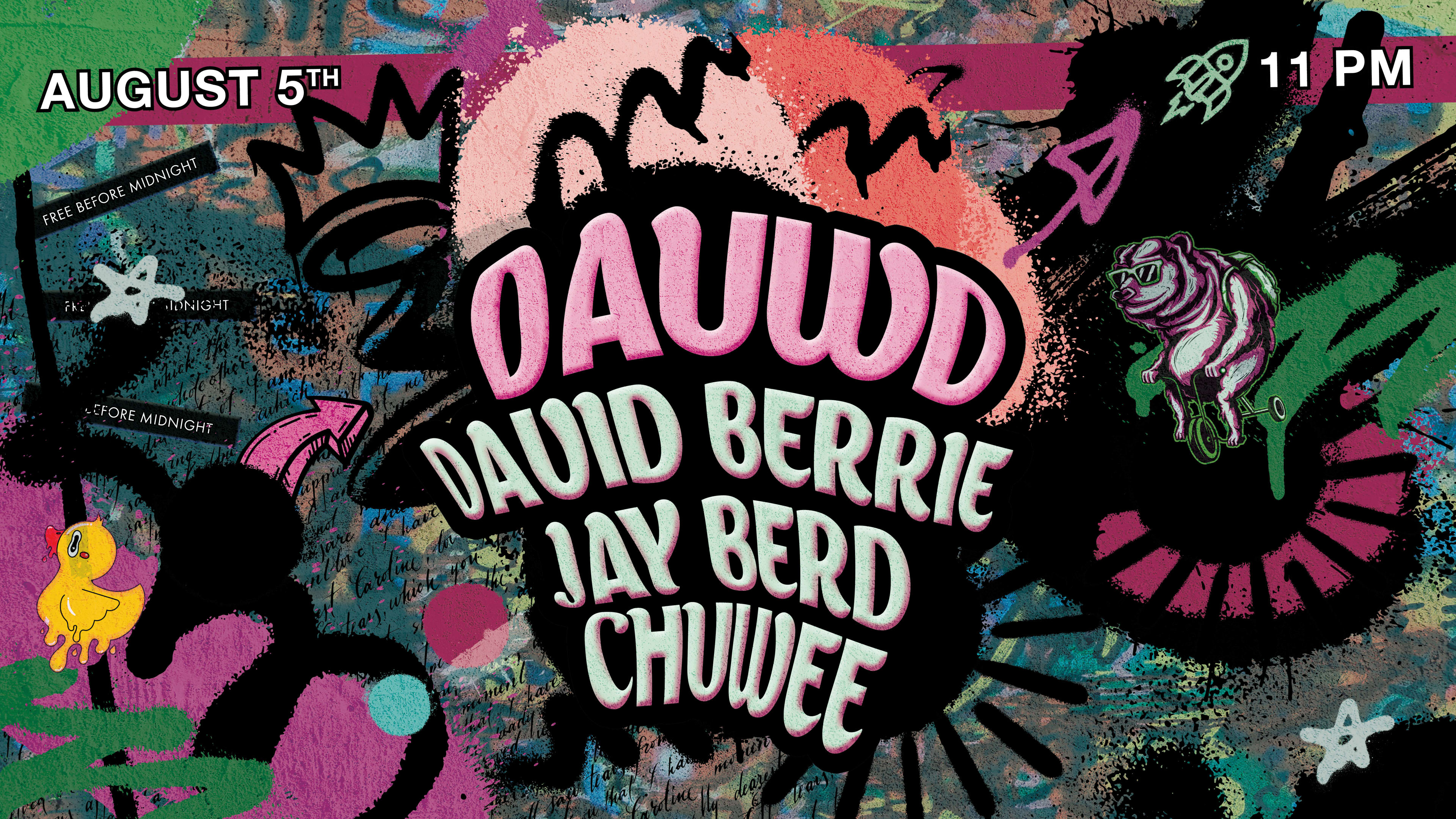 Apollo Studio With Dauwd, Jay Berd, David Berrie, Chuwee Cover