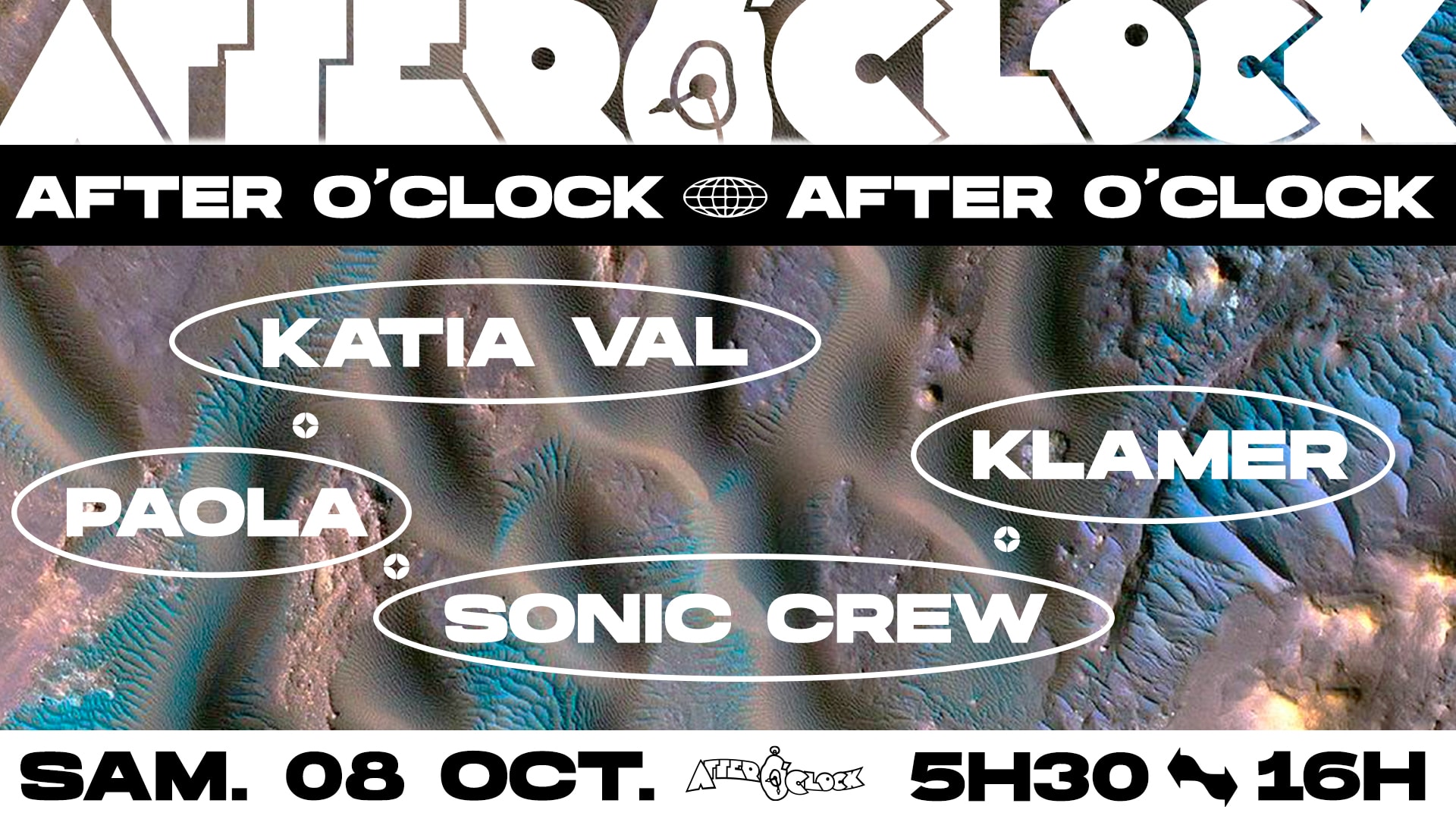 After O'clock : Katia Val, Paola, Sonic Crew, Klamer Cover