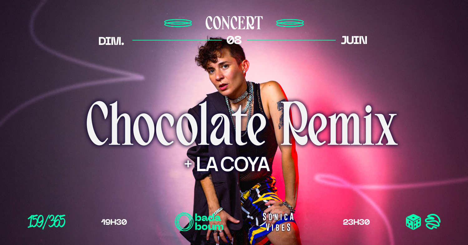 Concert — Chocolate Remix, La Coya (Metaxu Pantin) Cover