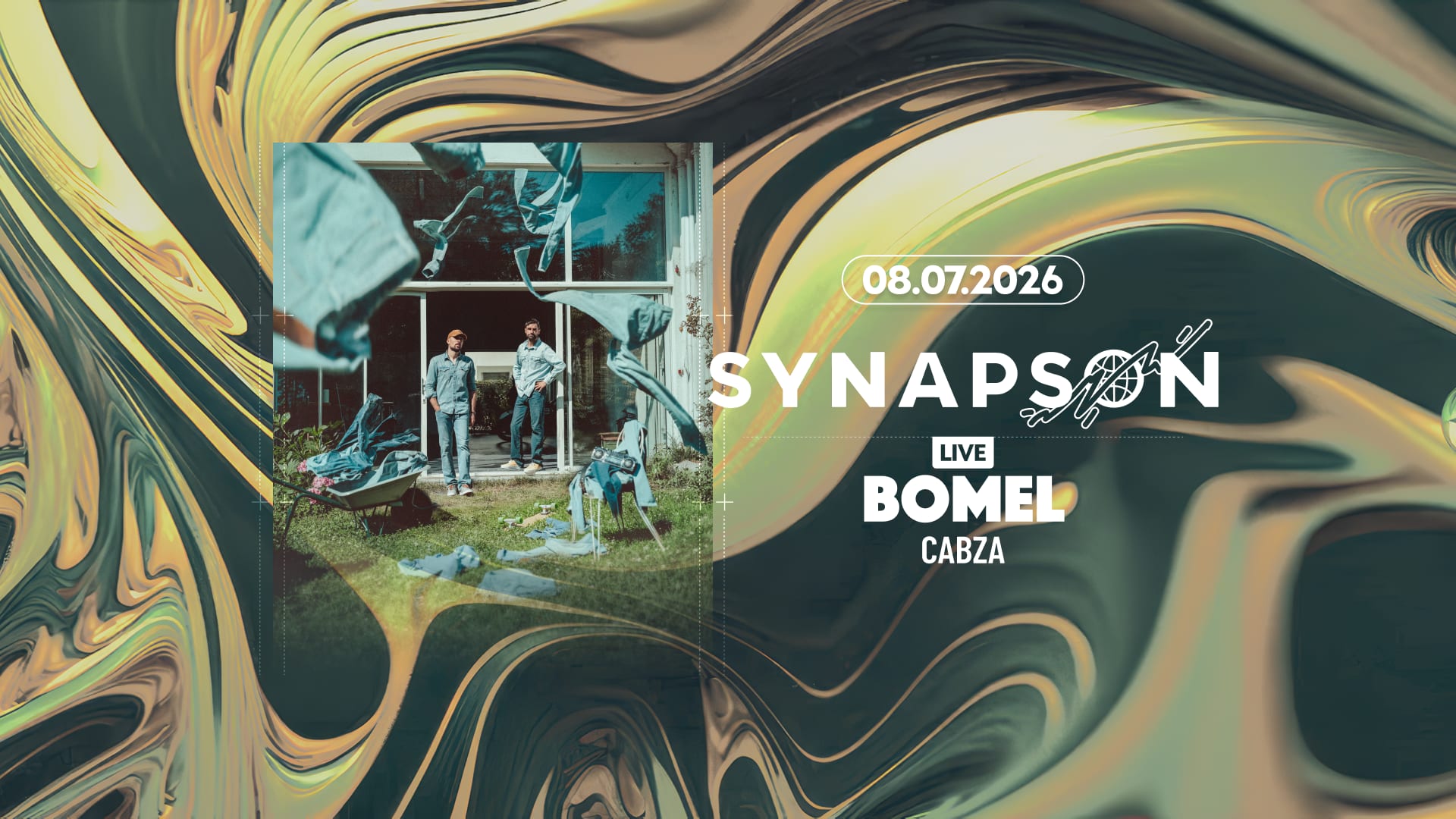 Synapson Live X Poney Club 2026 Cover