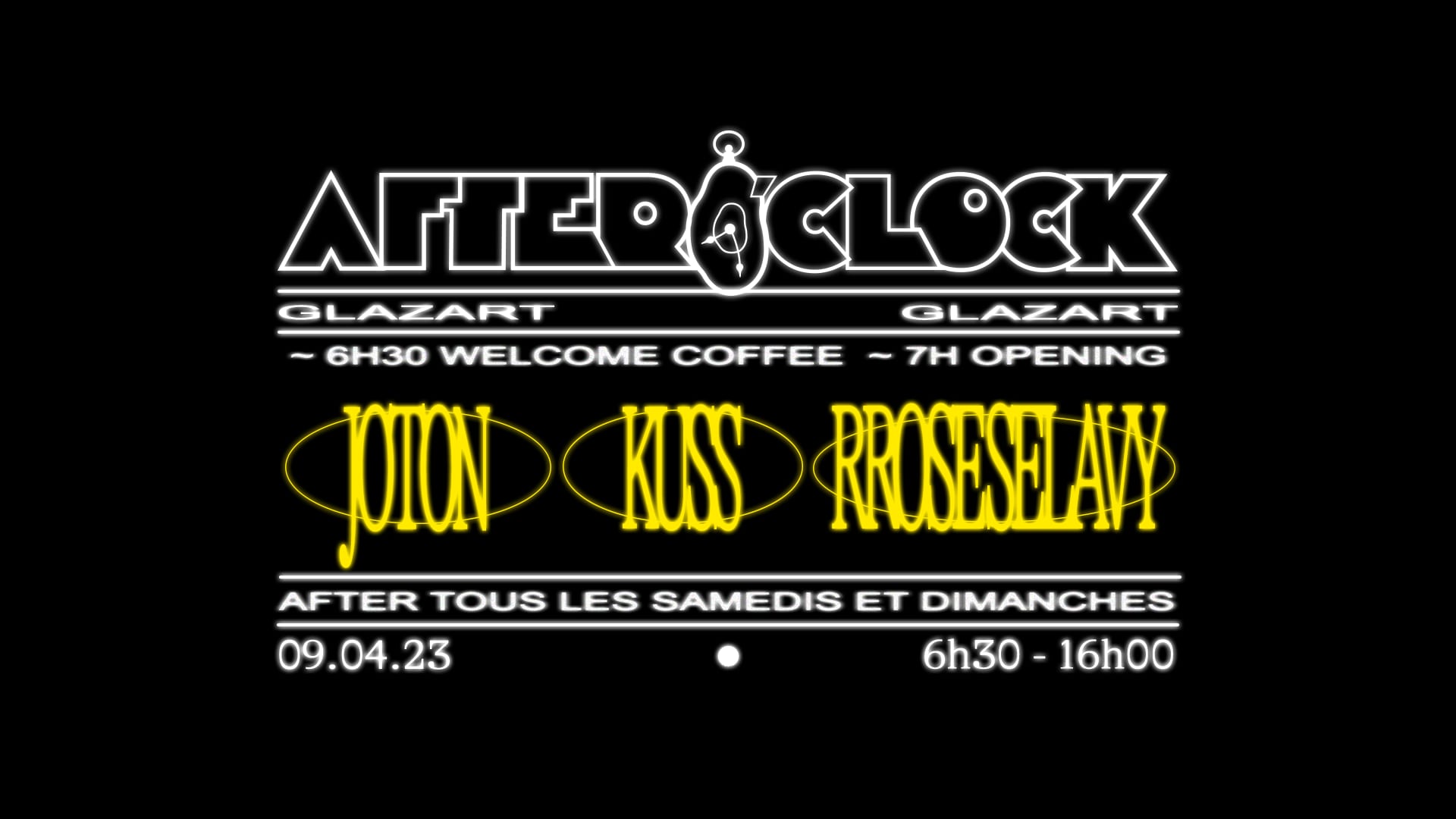 After O'clock : Joton, Kuss, Rrose Selavy Cover