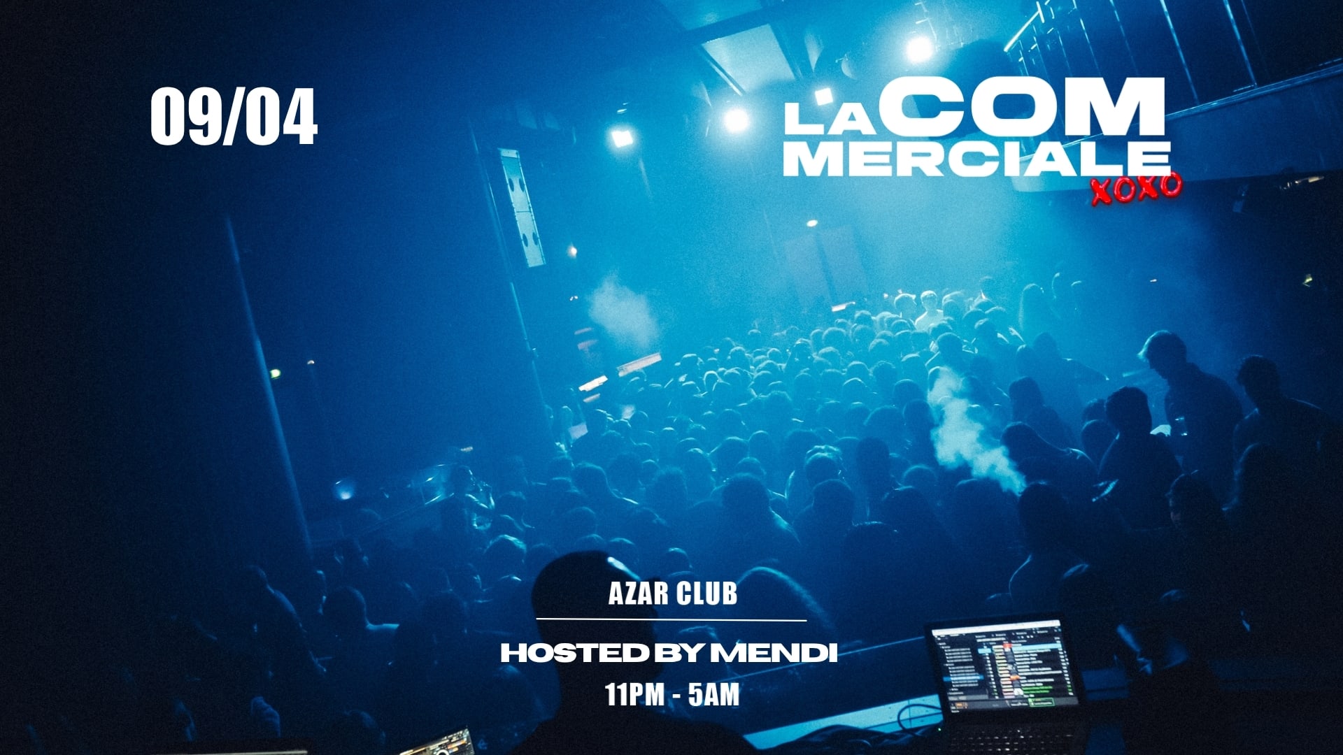 50 Tickets Only : La Commerciale - Jeudi 09 Avril - Cover