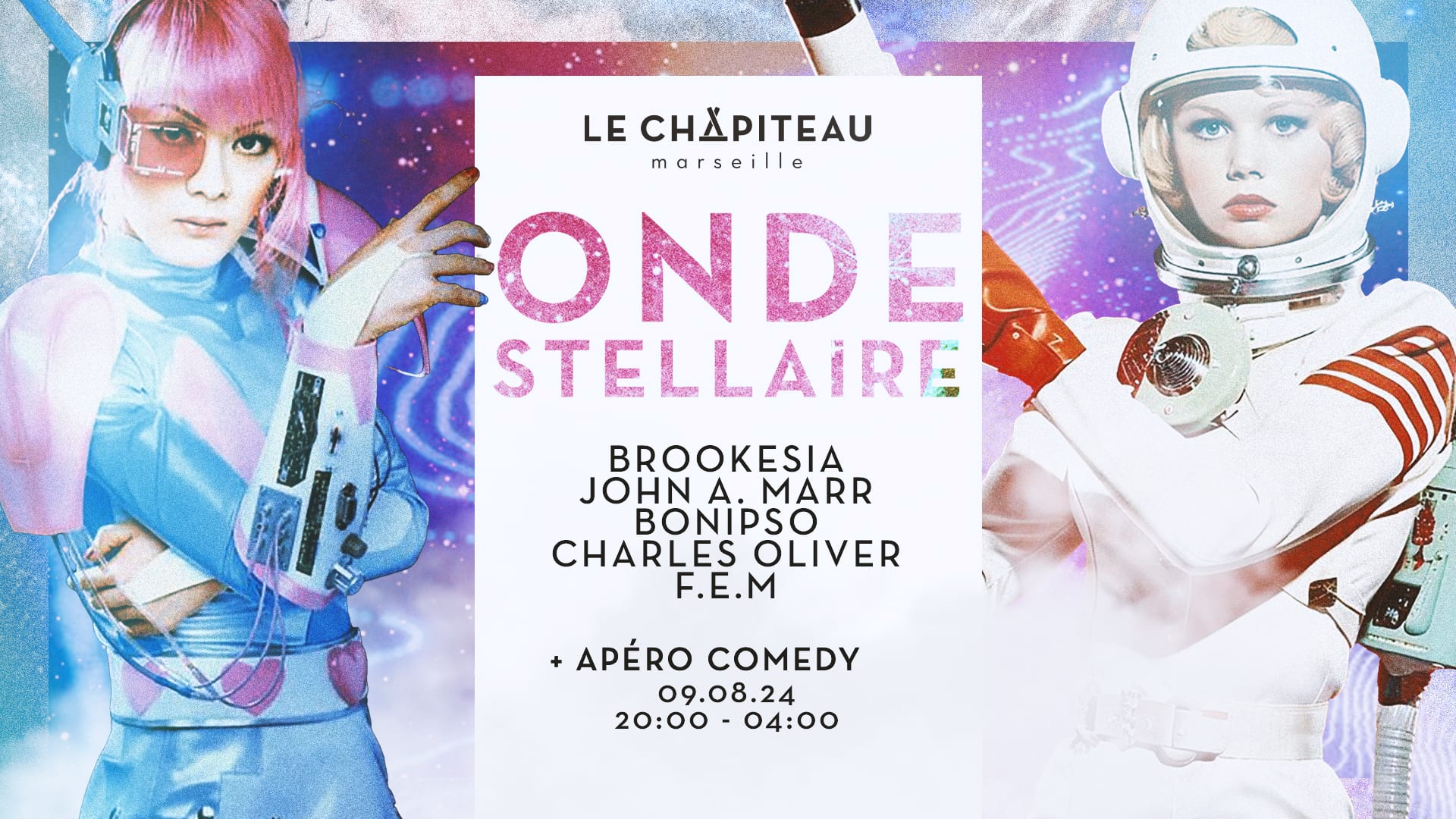Onde Stellaire W/ F.E.M, Charles Oliver, Brookesia... Cover