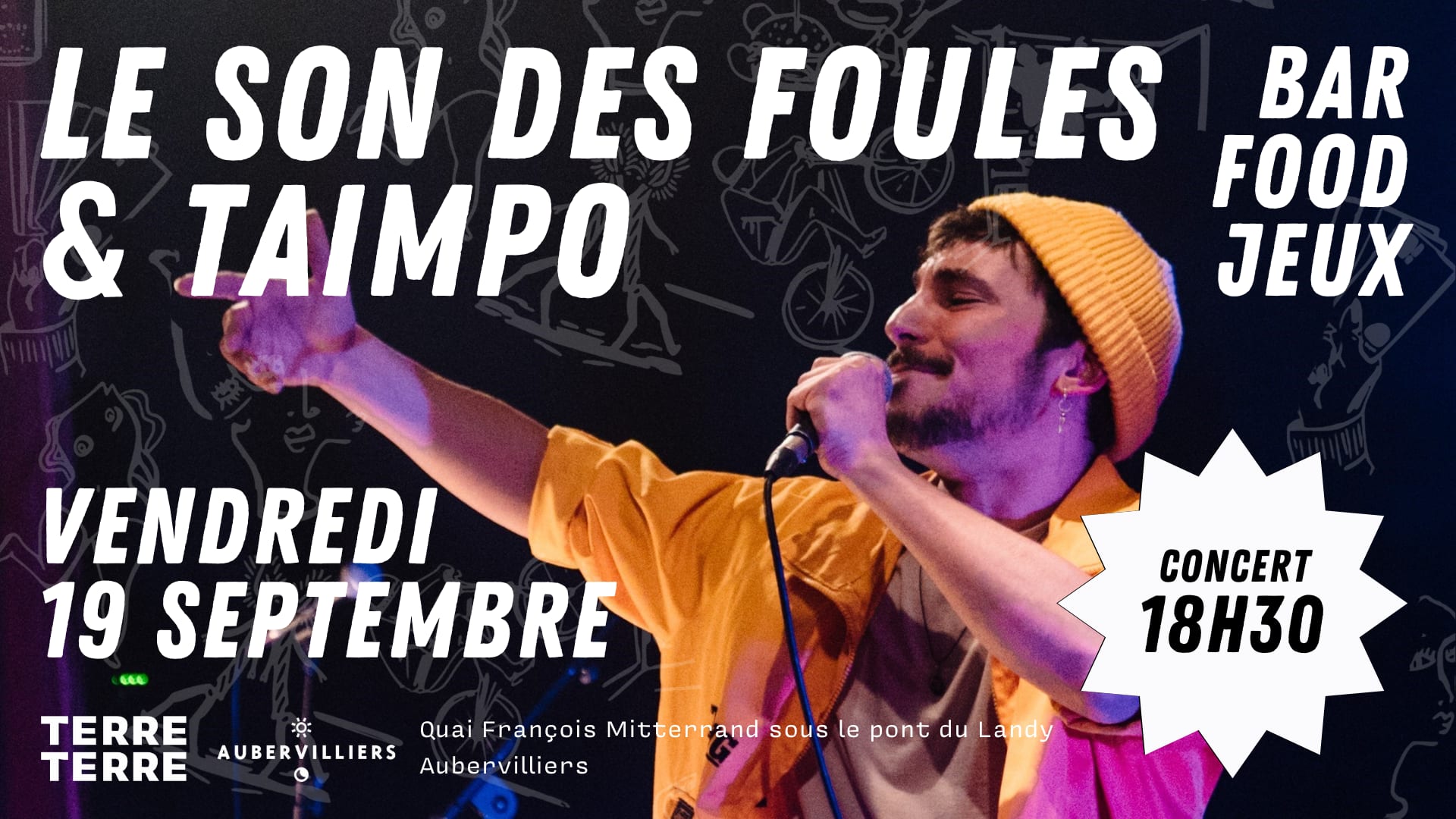 Concerts Taimpo & Le Son Des Foules À Terre Terre Cover