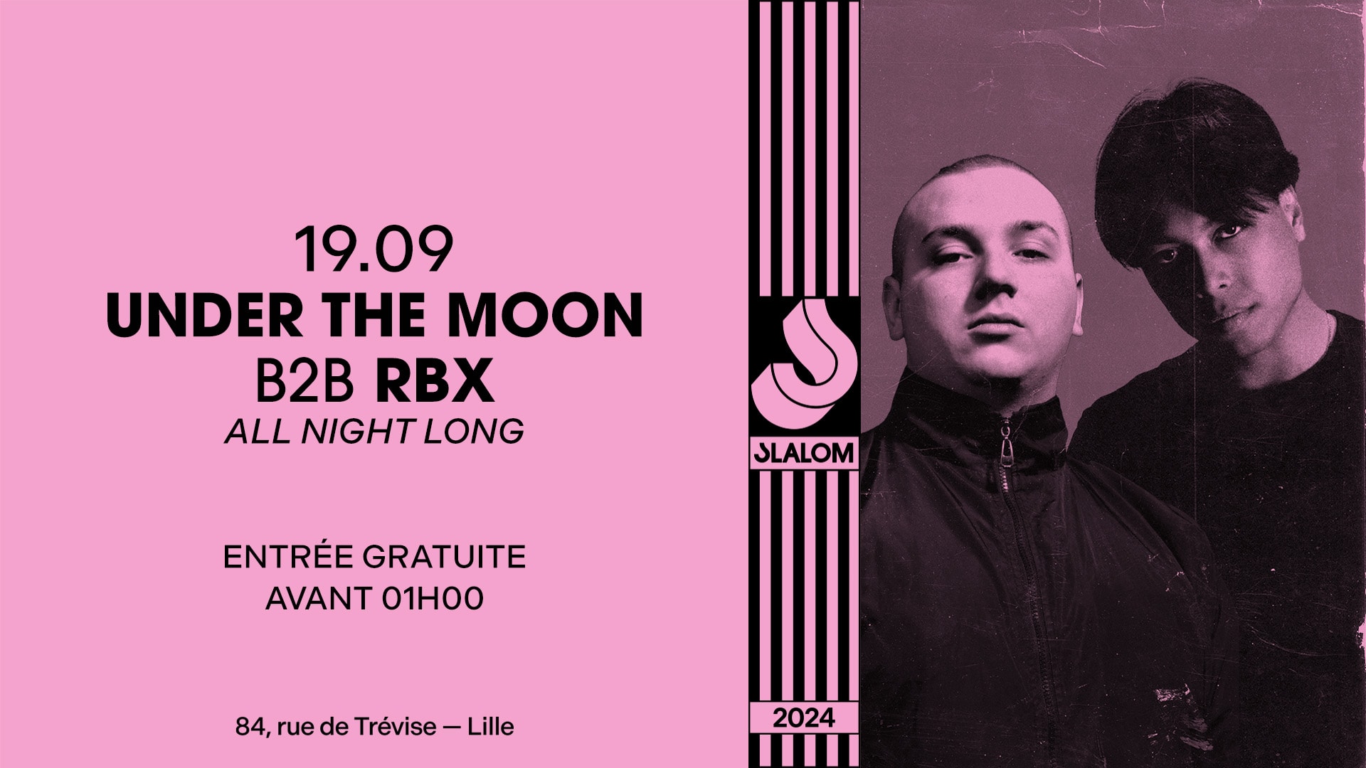Slalom 360 : Under The Moon B2b Rbx — [Gratuit Avant 01h] Cover