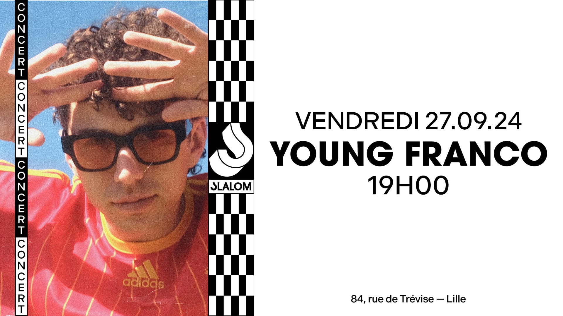 Slalom : Young Franco (Concert) Cover