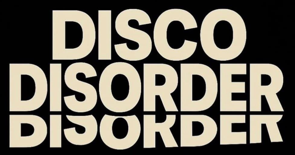 Disco Disorder Cover