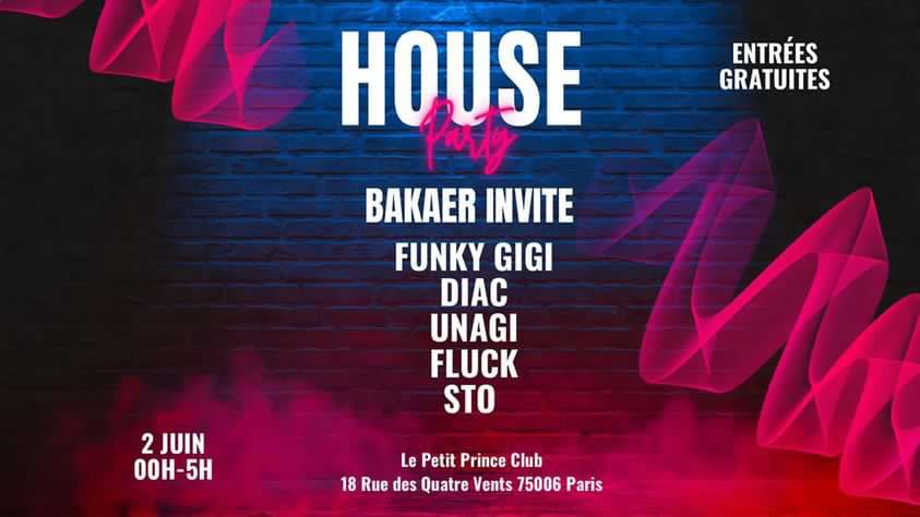 Le Petit Prince Présente : House Party Cover
