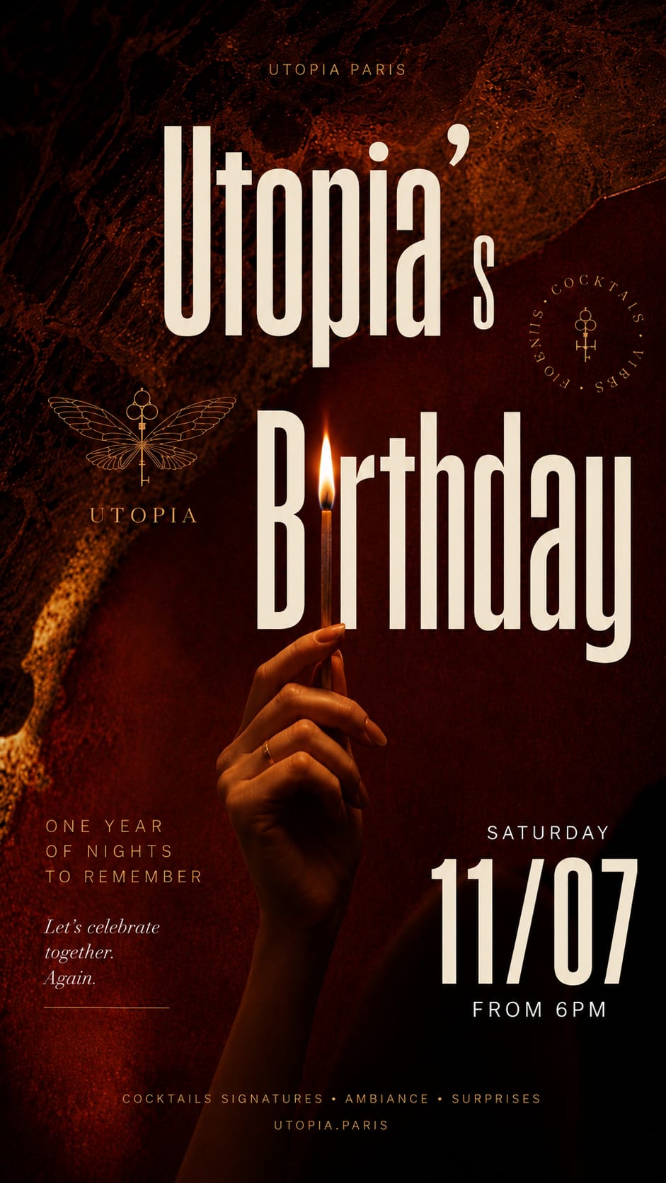 Utopia Fete Ses 1 Ans ! Cover