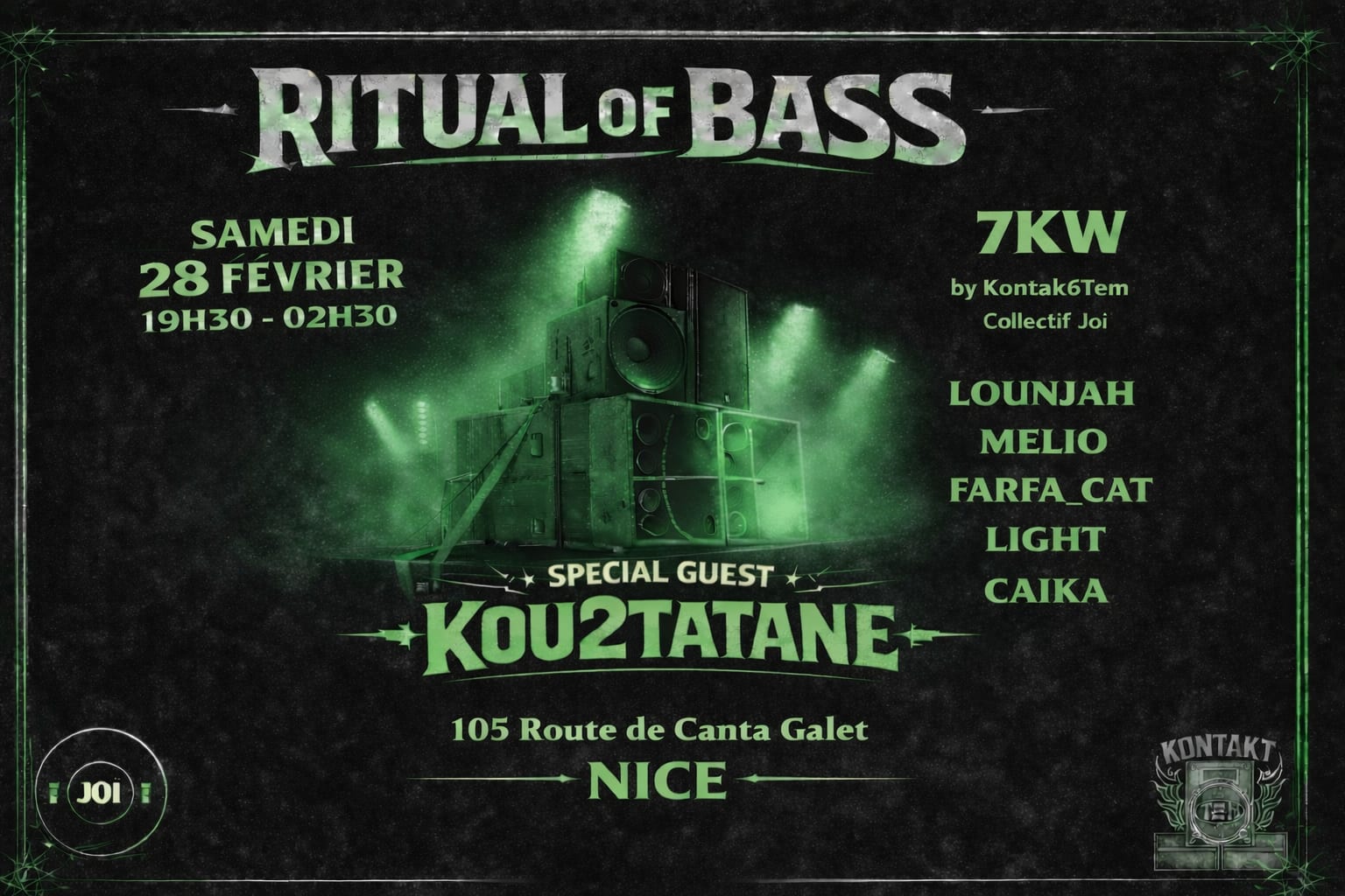 Ritual Of Bass Cover