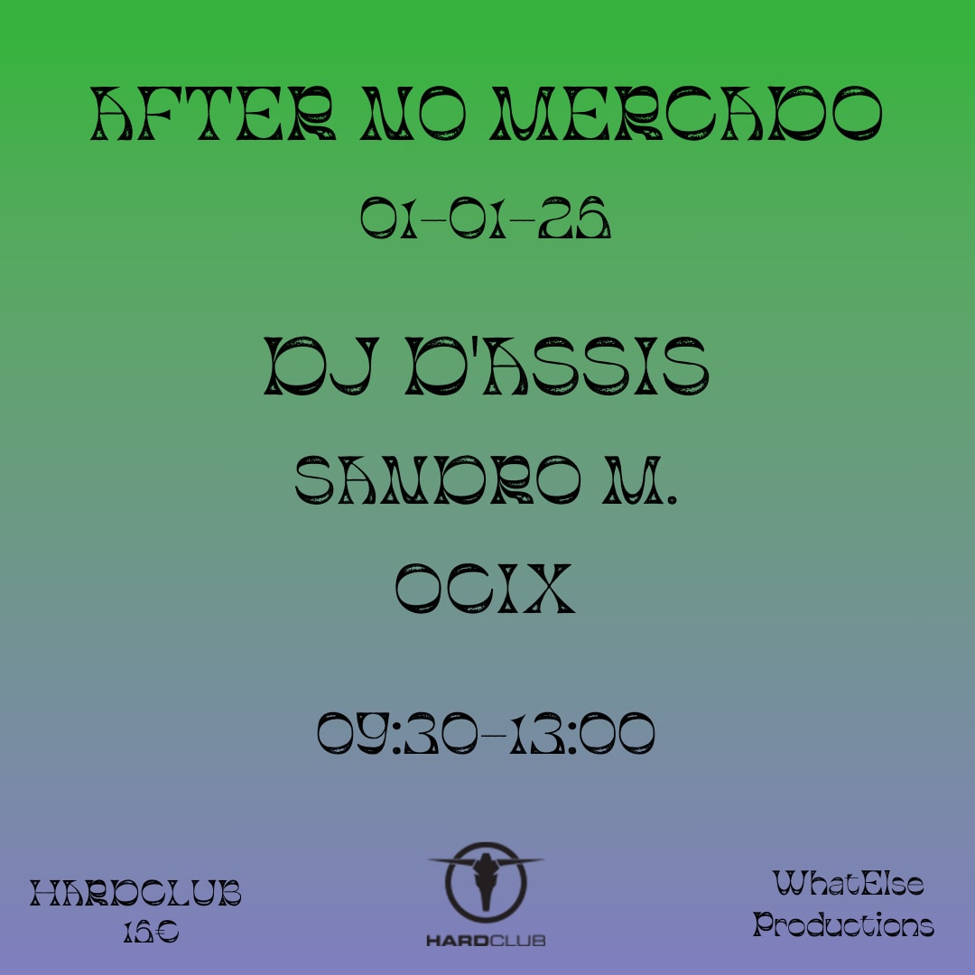After No Mercado - Hardclub Cover