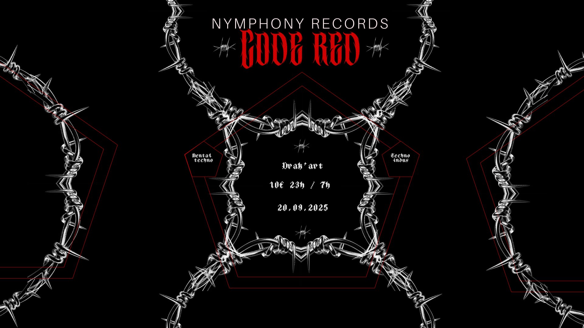 Nymphony Records - Code Red Cover