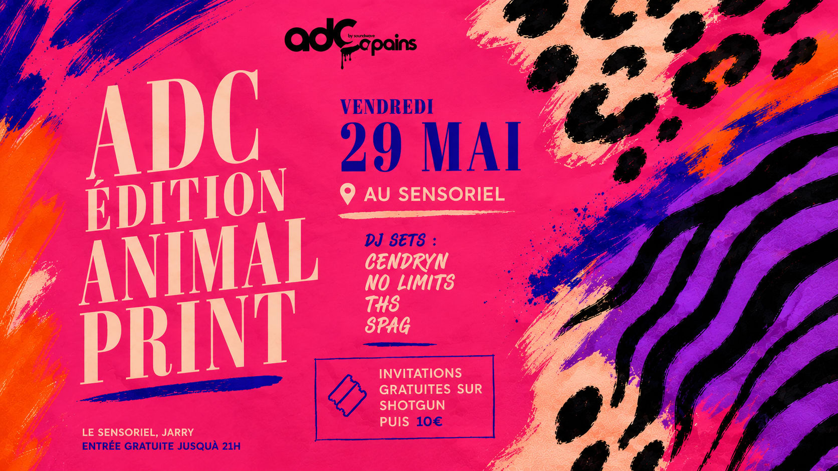 Adc Animal Print Cover
