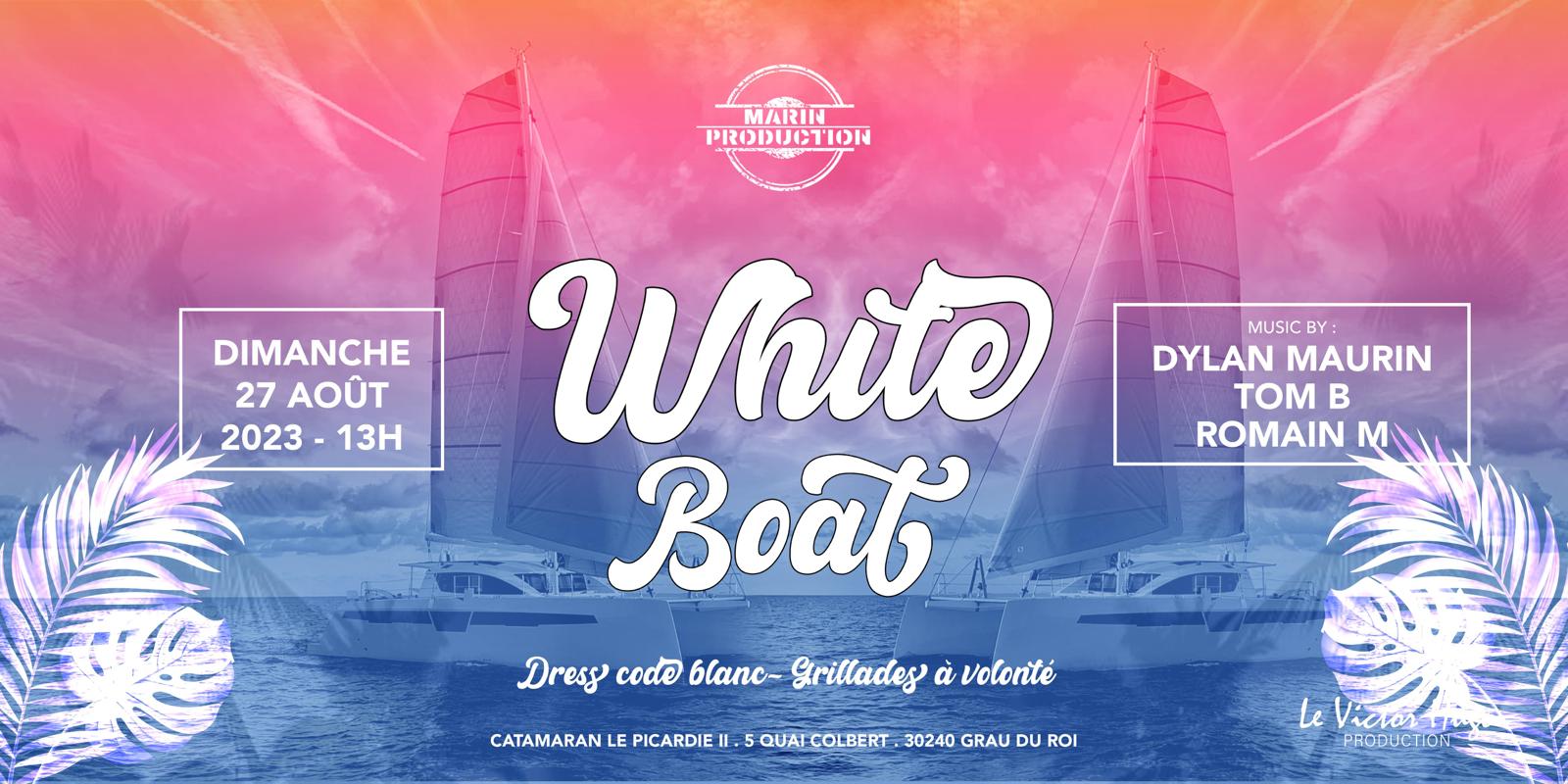 White Boat Party Cover