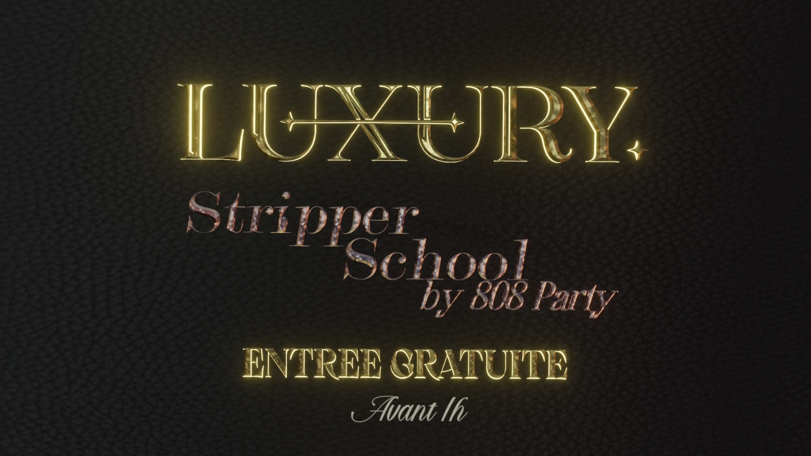 Luxury II - Dimanche Folies Pigalle Cover