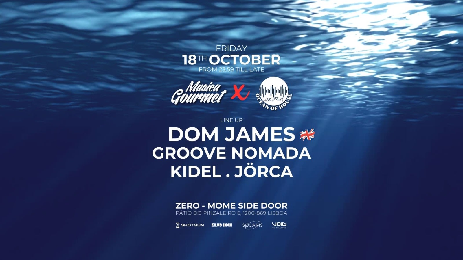Musica Gourmet X Ocean Of House Cover