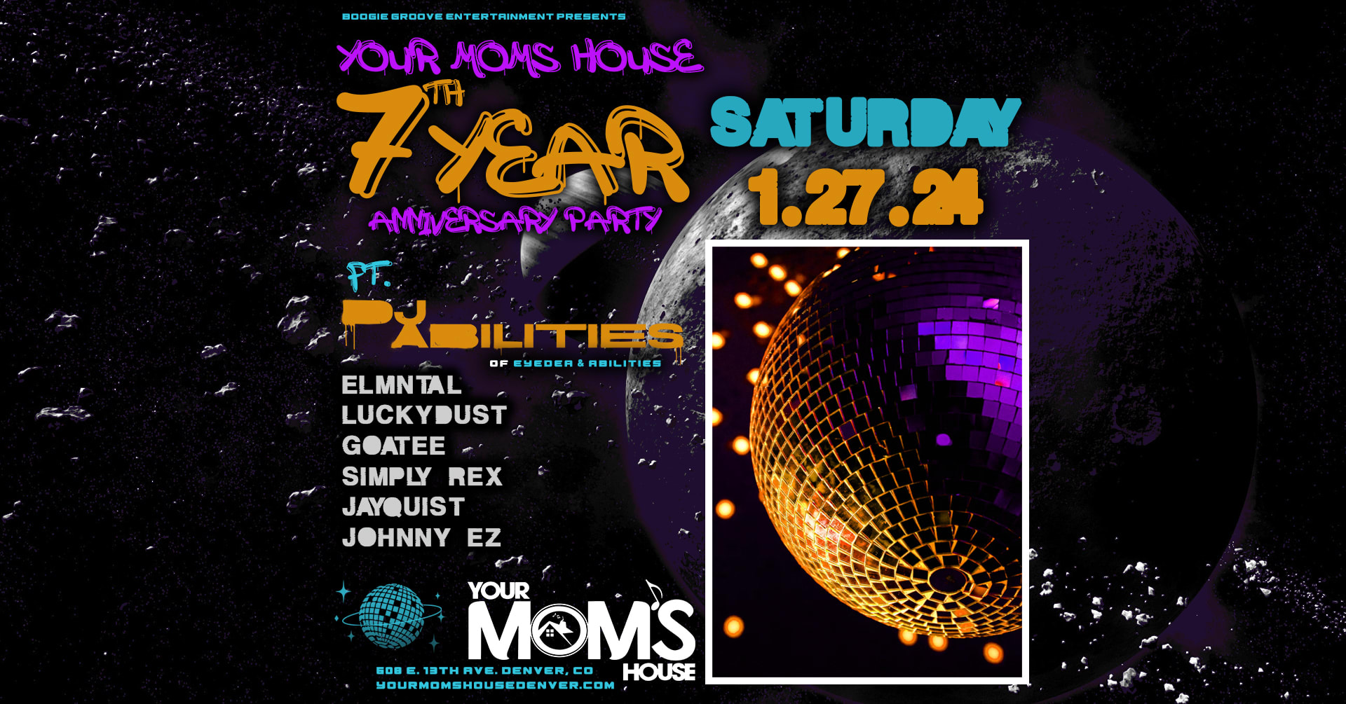 Ymh's 7th Year Anniversary Party Ft. Dj Abilities Cover