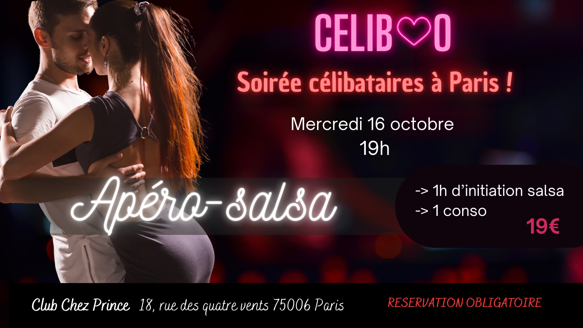 Apéro Célibataire - Salsa Cover