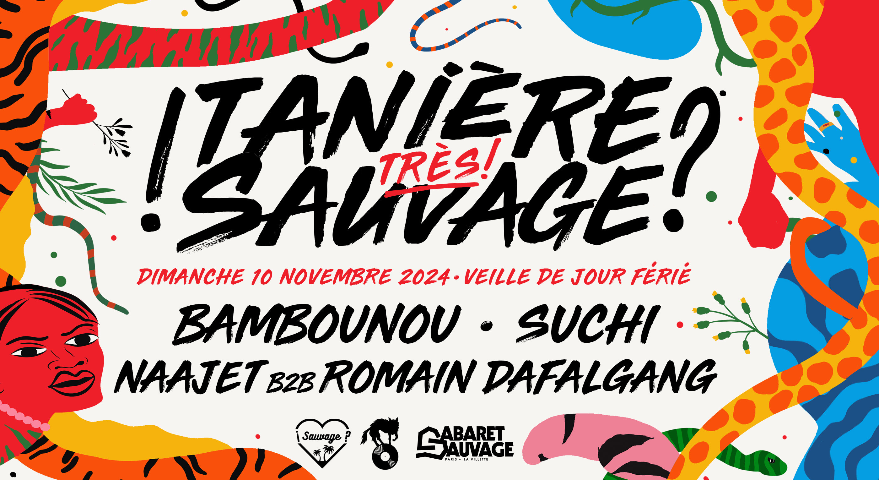 ¡Tanière (Très) Sauvage?  : Bambounou, Suchi, Naajet... Cover