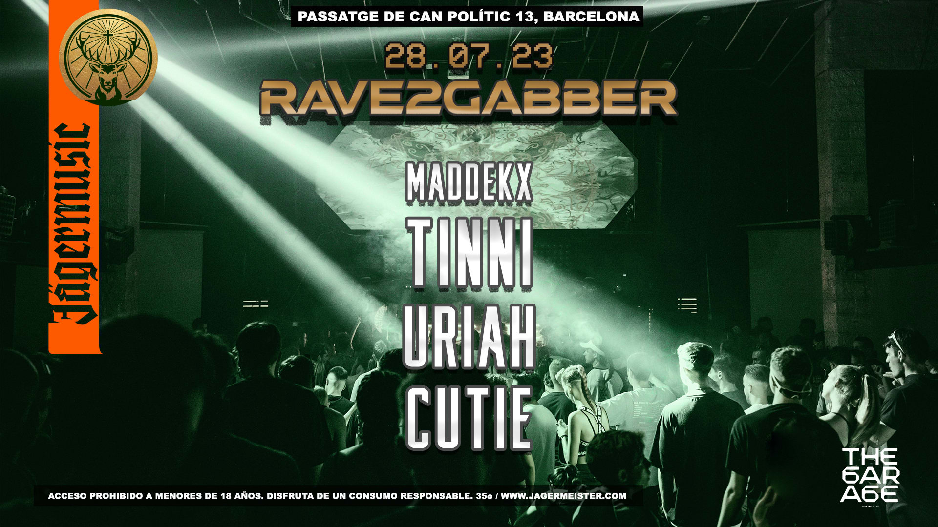 Rave2gabber Session 18 (Friday) Cover
