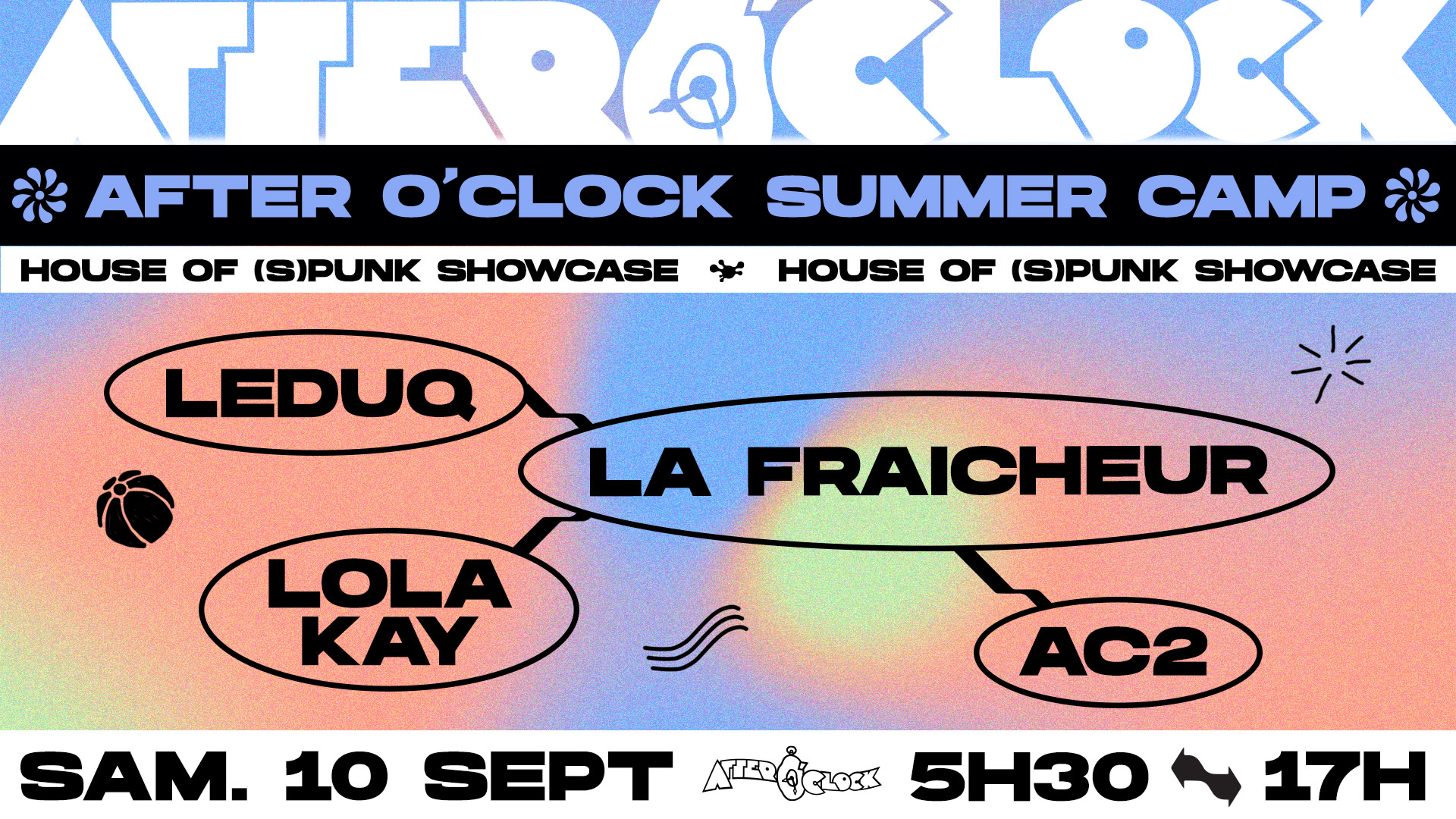 After O'clock Summer Camp : La Fraicheur, Leduq, Lola Kay, Ac2 Cover