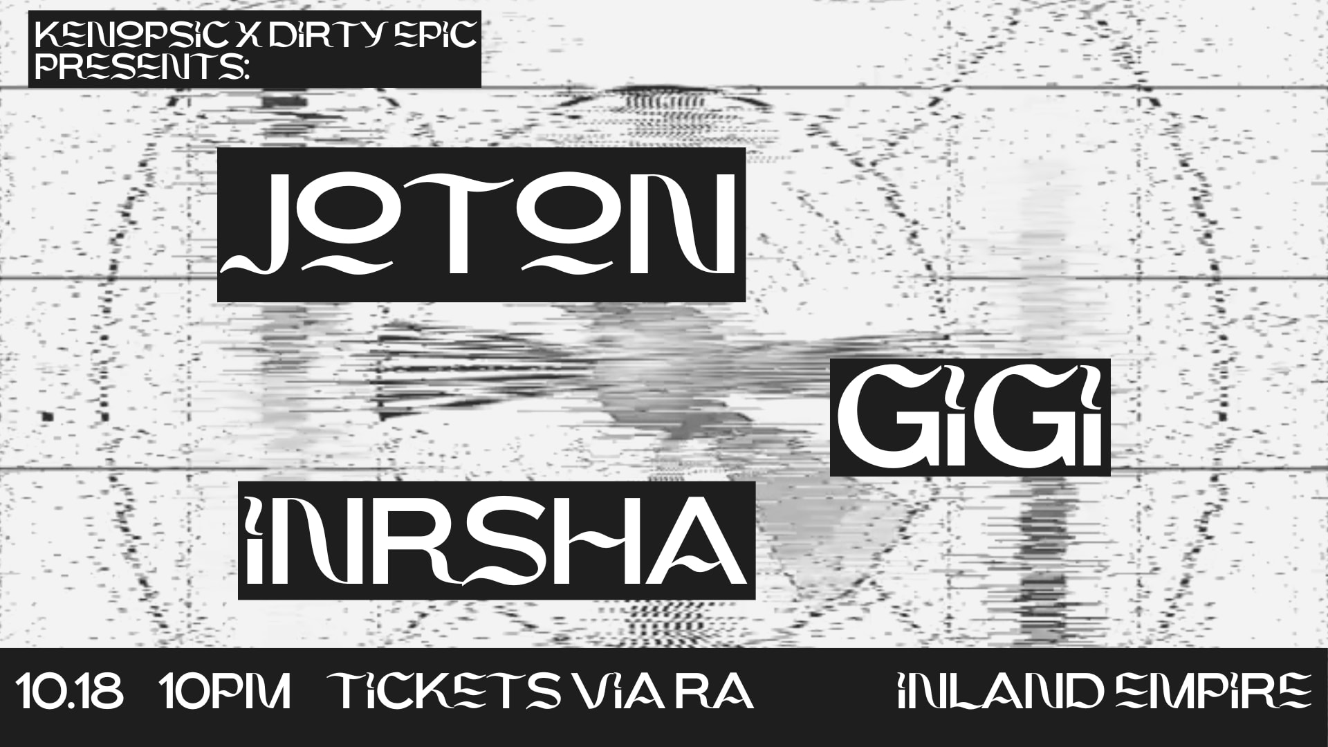 Kenopsic X Dirty Epic Present (I.E.): Joton, Gigi And Inrsha Cover