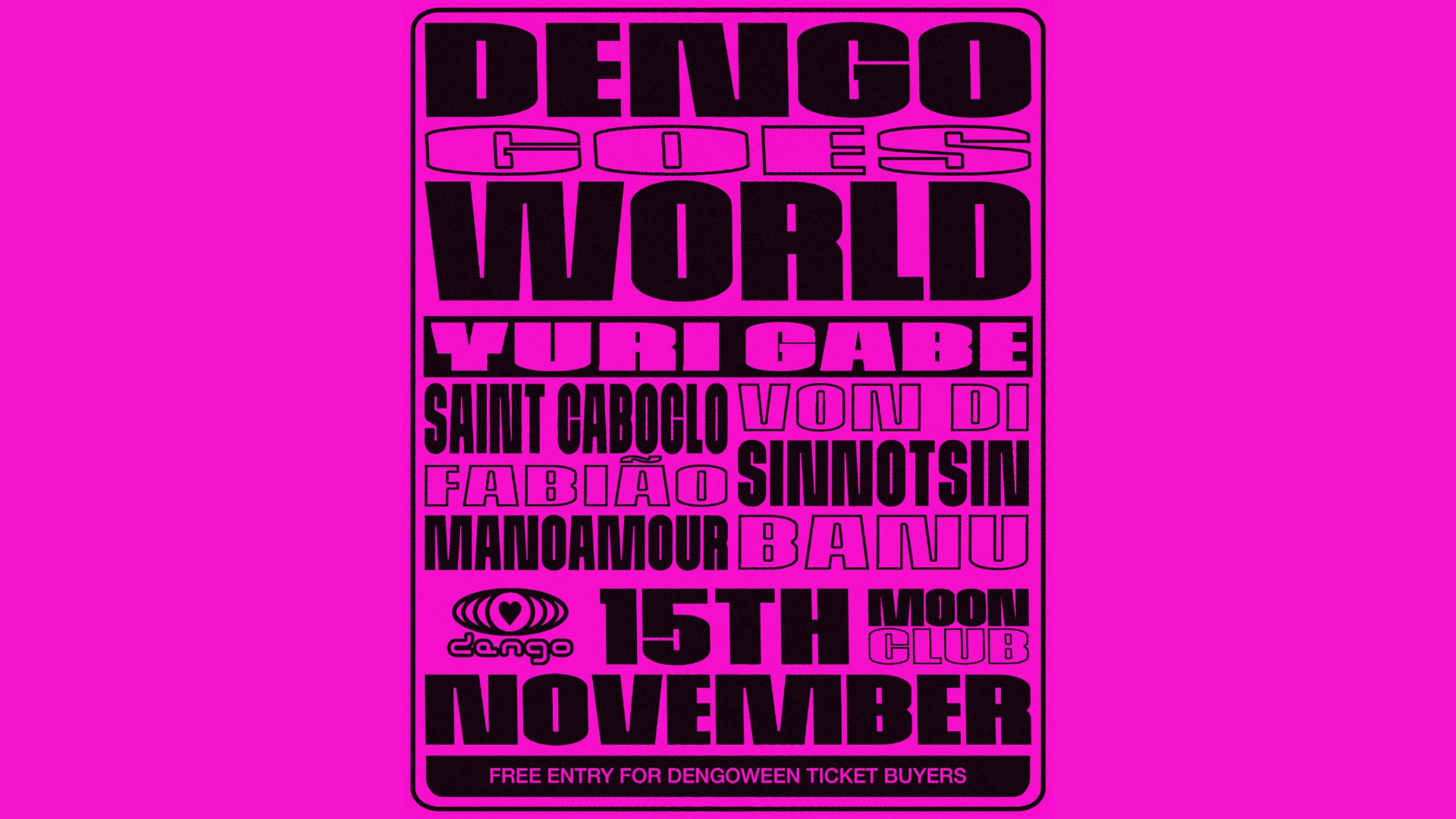 Dengo Club Goes World Cover